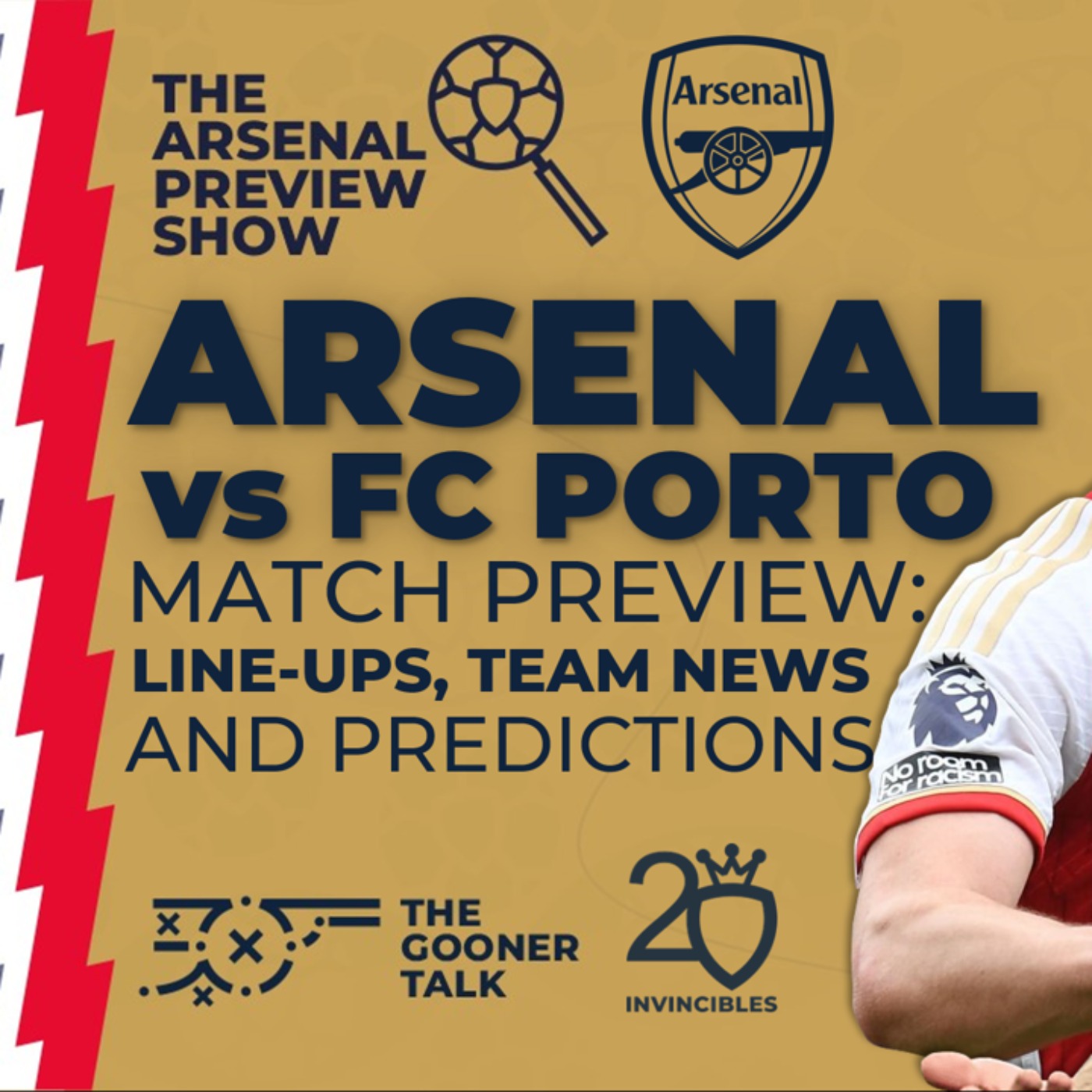 Arsenal vs FC Porto Match Preview | Line-Ups, Team News & Predictions | Champions League - podcast episode cover