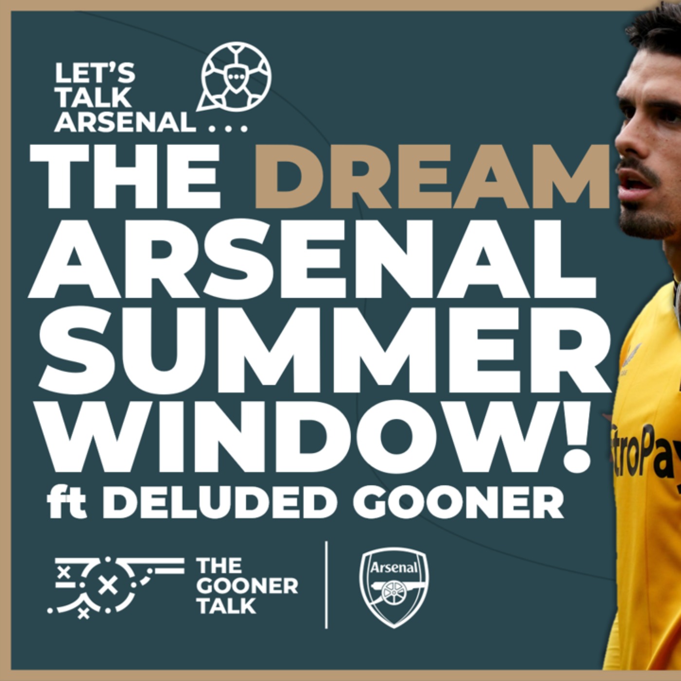 The Dream Arsenal Summer Transfer Window | ft Deluded Gooner - podcast episode cover