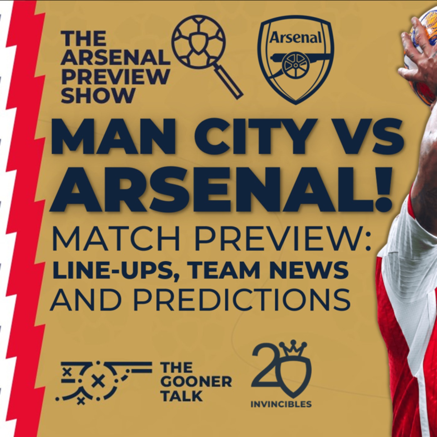 Manchester City vs Arsenal Match Preview | Line-Ups, Team News & Predictions | Premier League - podcast episode cover