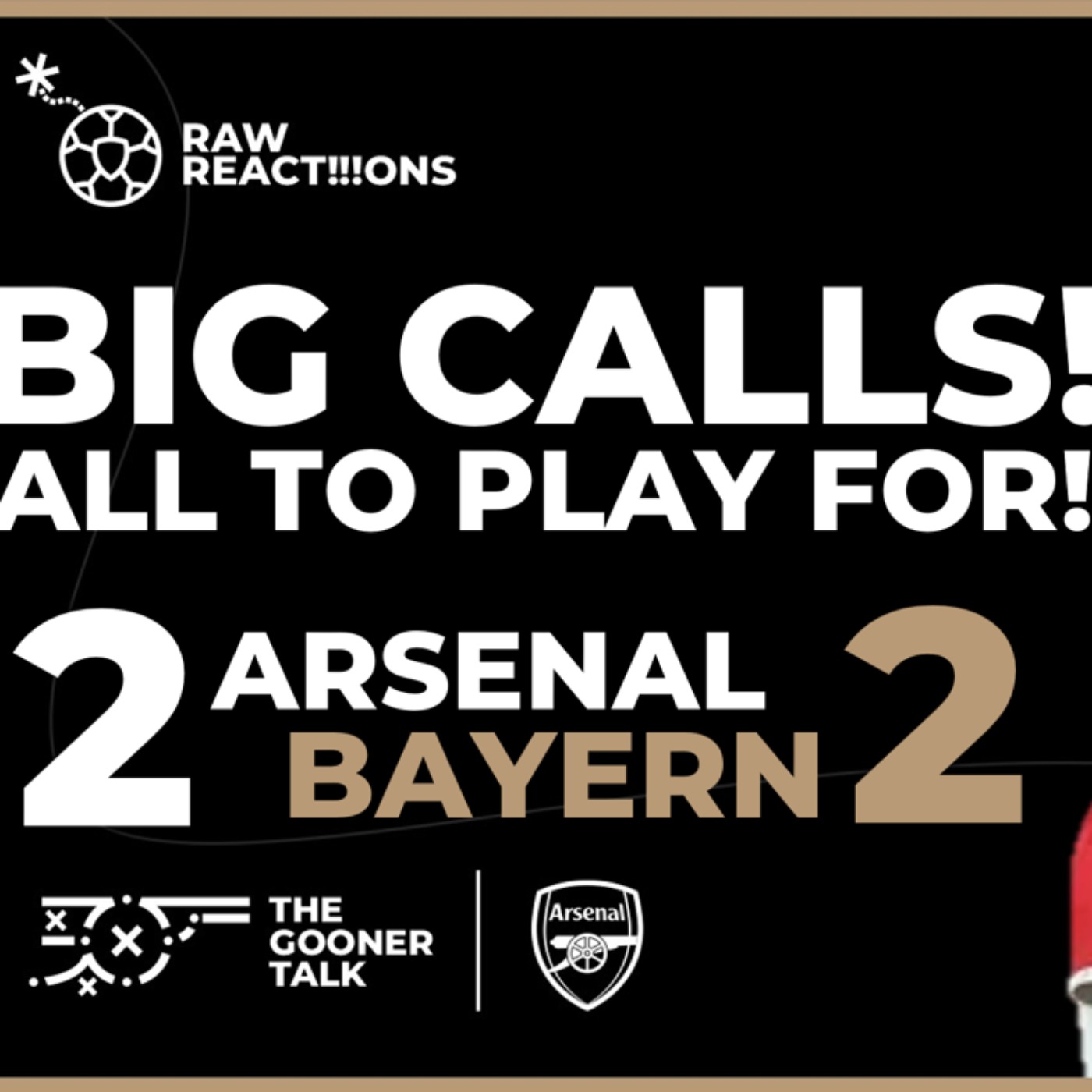 Penalty Calls, Handballs and Red Card Duels | Arsenal 2-2 Bayern Munich | Champions League - podcast episode cover