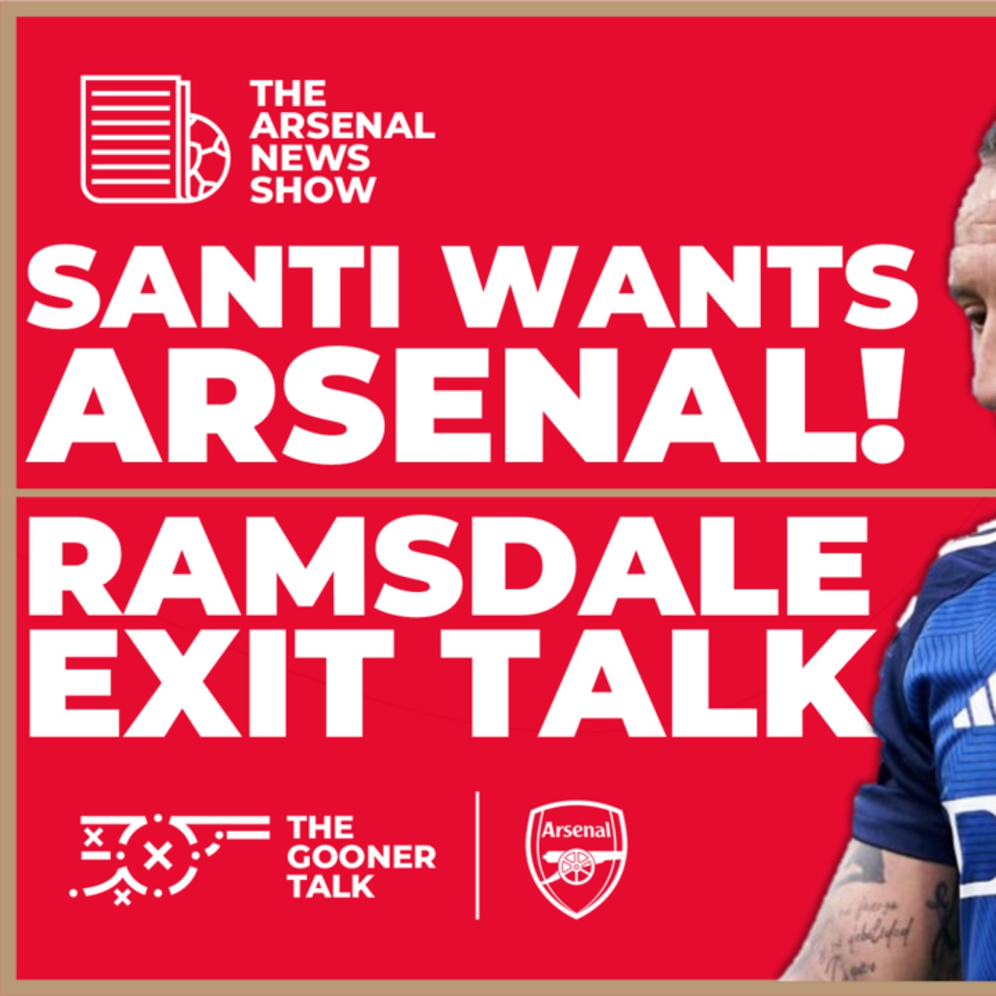 The Arsenal News Show EP459: Chelsea, Mikel Arteta, Ramsdale, Santi Cazorla and Refereeing Chaos - podcast episode cover