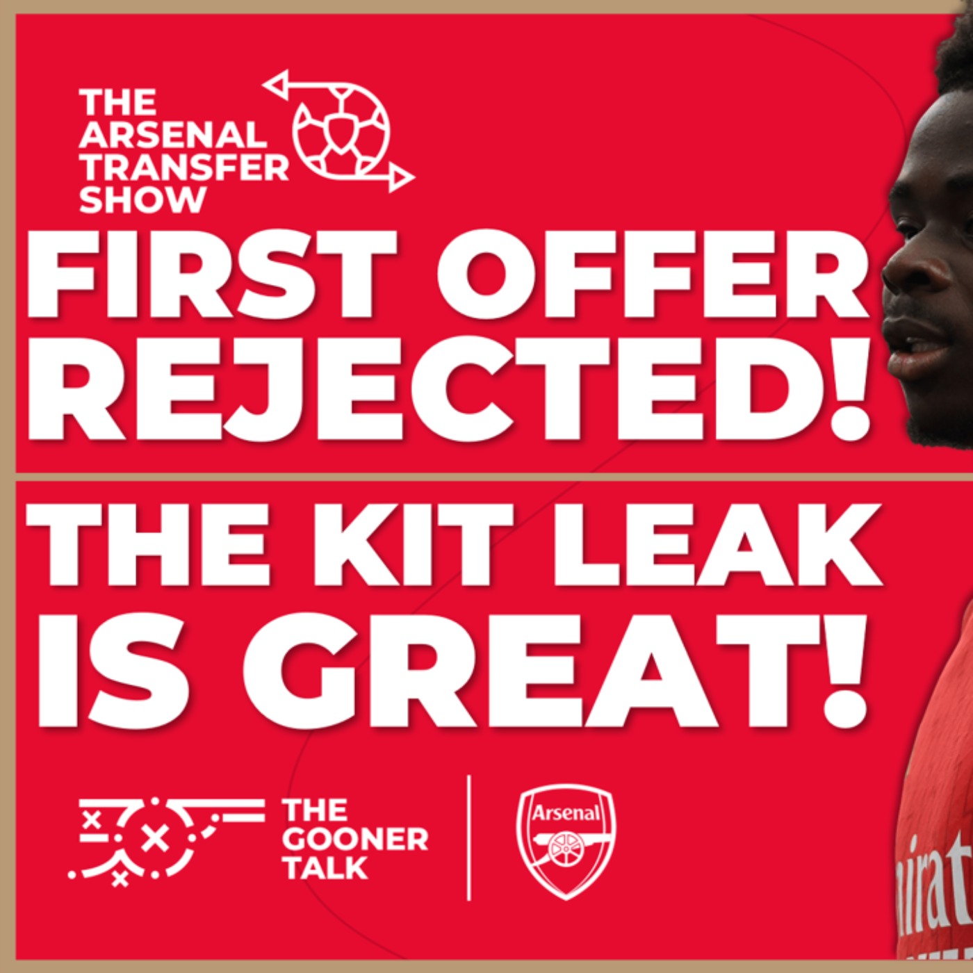 The Arsenal Transfer Show EP432: Ferdi Kalioglu, Justin Bijlow, Kit Leak, Sambi Lokonga & More! - podcast episode cover