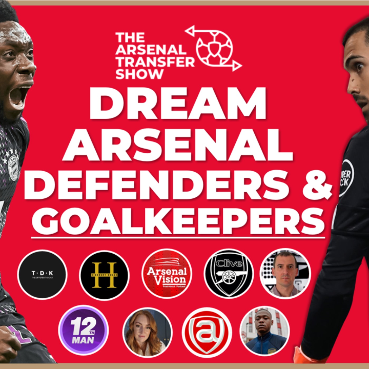 Arsenal Content Creators Describe Their Dream Defence and Goalkeeper Transfers - The Arsenal Transfer Show