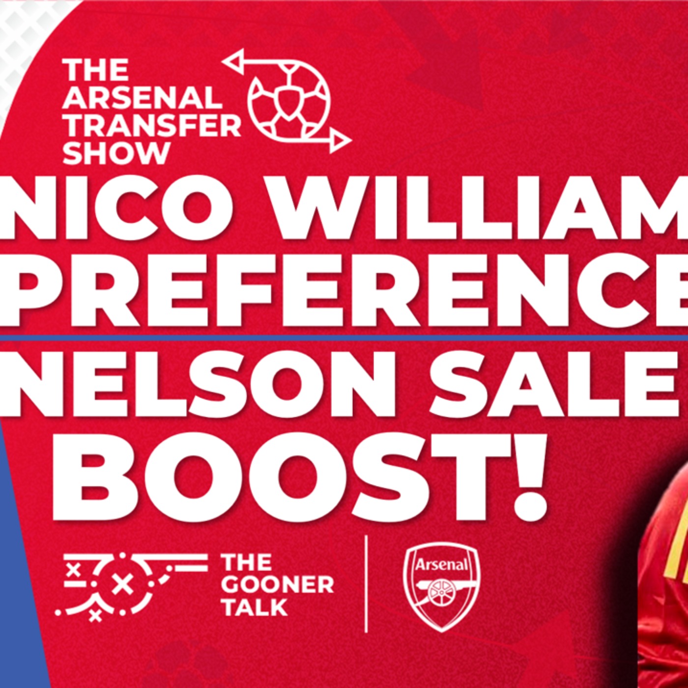The Arsenal Transfer Show EP477: Nico Williams, Coran Madden, Reiss Nelson, Tavares & More!