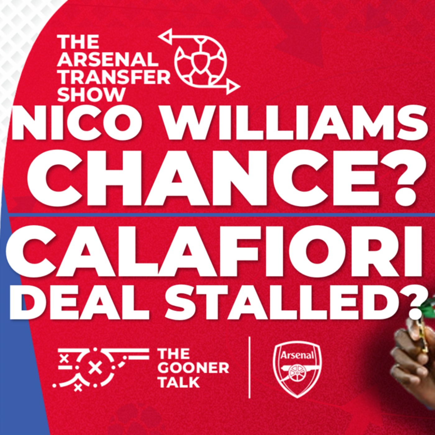 The Arsenal Transfer Show EP484: Nico Williams, Riccardo Calafiori, Reiss Nelson, Tommy Setford & More!