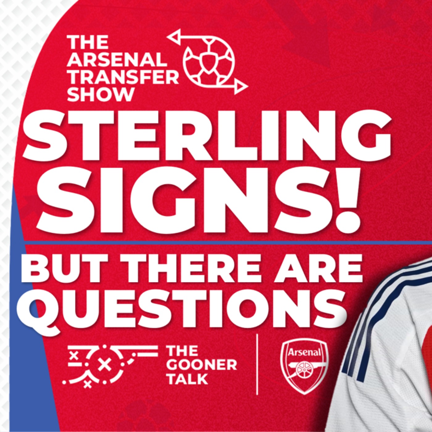 The Arsenal Transfer Show EP520: Raheem Sterling, Edu, Neto, Deadline Day Drama, Questions & More! - podcast episode cover