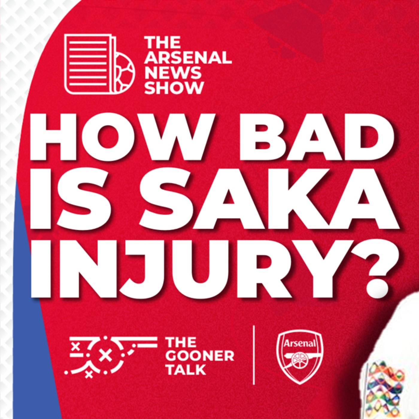 The Arsenal News Show EP514: Bukayo Saka Injured?! Trossard v Calafiori, Jorginho, Saliba Updates - podcast episode cover