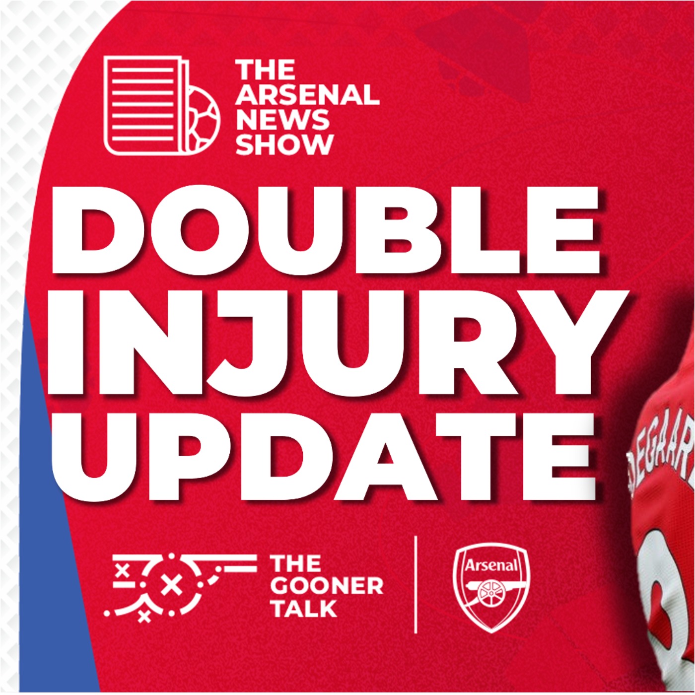 The Arsenal News Show EP516: Odegaard & Saka Injury Updates, Martinelli Worry, Rice Scores & More! - podcast episode cover