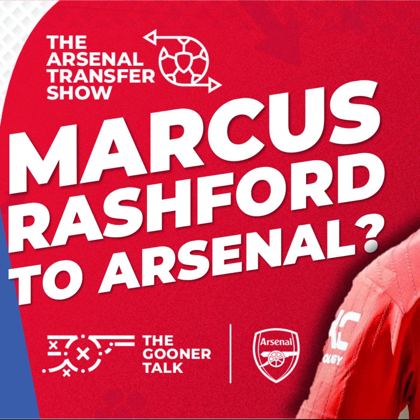 The Arsenal Transfer Show EP533: Marcus Rashford, Crystal Palace, League Cup & More! - podcast episode cover