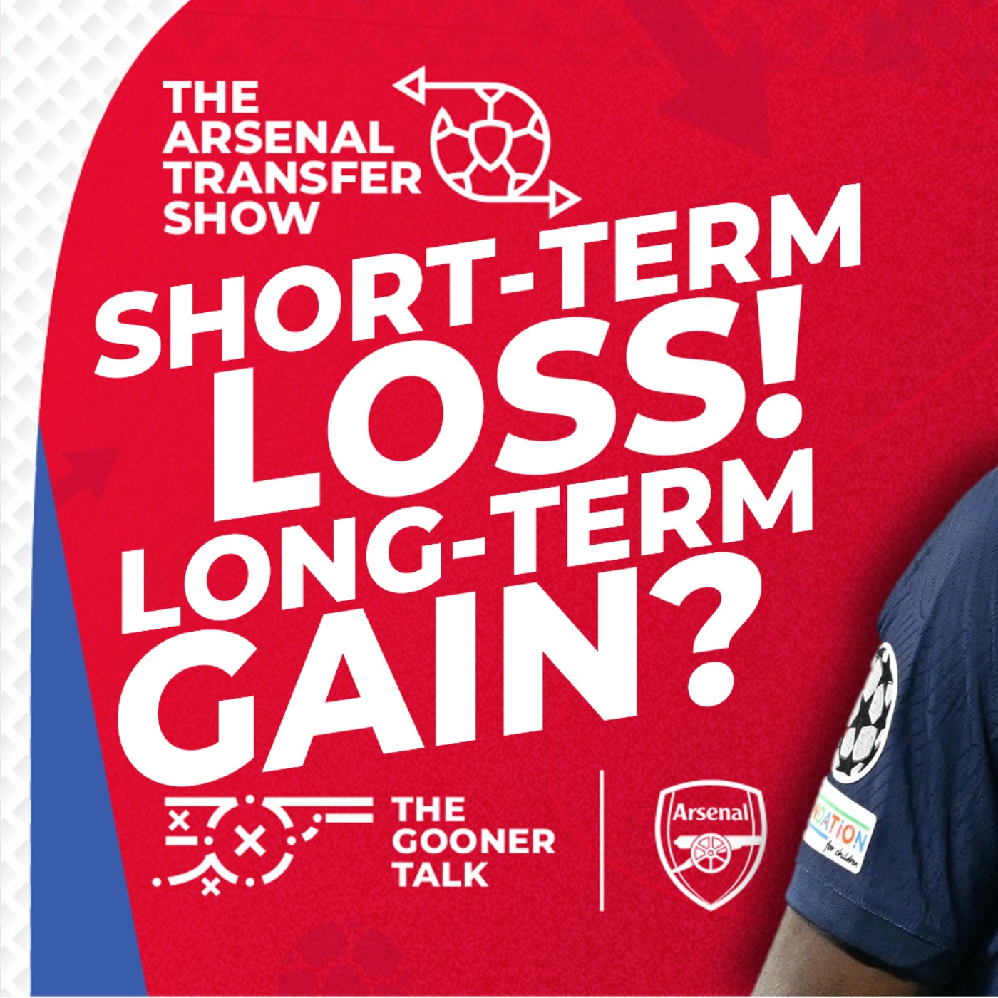 The Arsenal Transfer Show EP553 - Transfer Pressure, Short-Term Options, Long-Term Risk - Guy Clarke - podcast episode cover