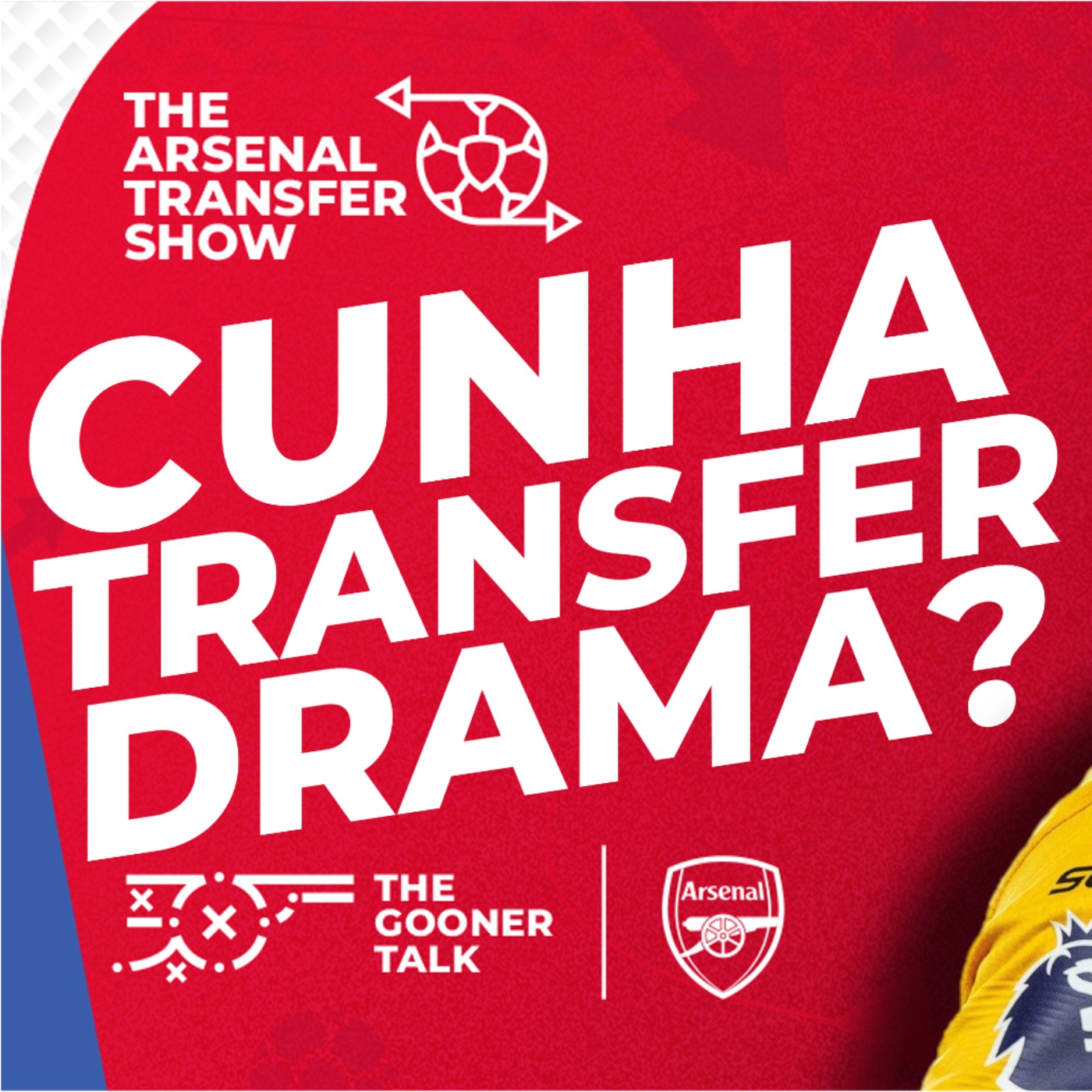 The Arsenal Transfer Show EP559 - Matheus Cunha, Triple Injury Boost, Dinamo Zagreb Preview & More! - podcast episode cover