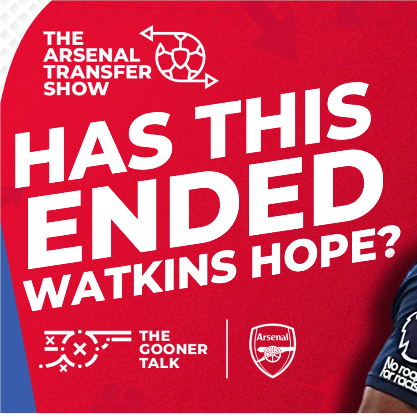 The Arsenal Transfer Show EP567 - Ollie Watkins, Manchester CIty Preview, Title Race & More! - podcast episode cover