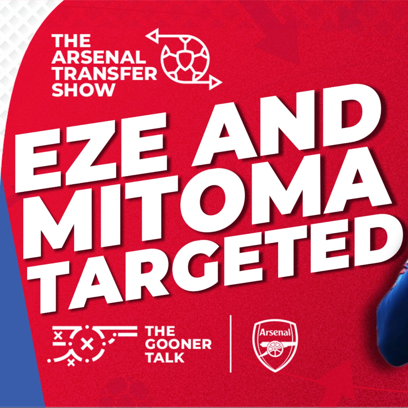 The Arsenal Transfer Show EP574 - Eberechi Eze, Kaoru Mitoma, Sesko ft The Guardian's Ed Aarons episode artwork