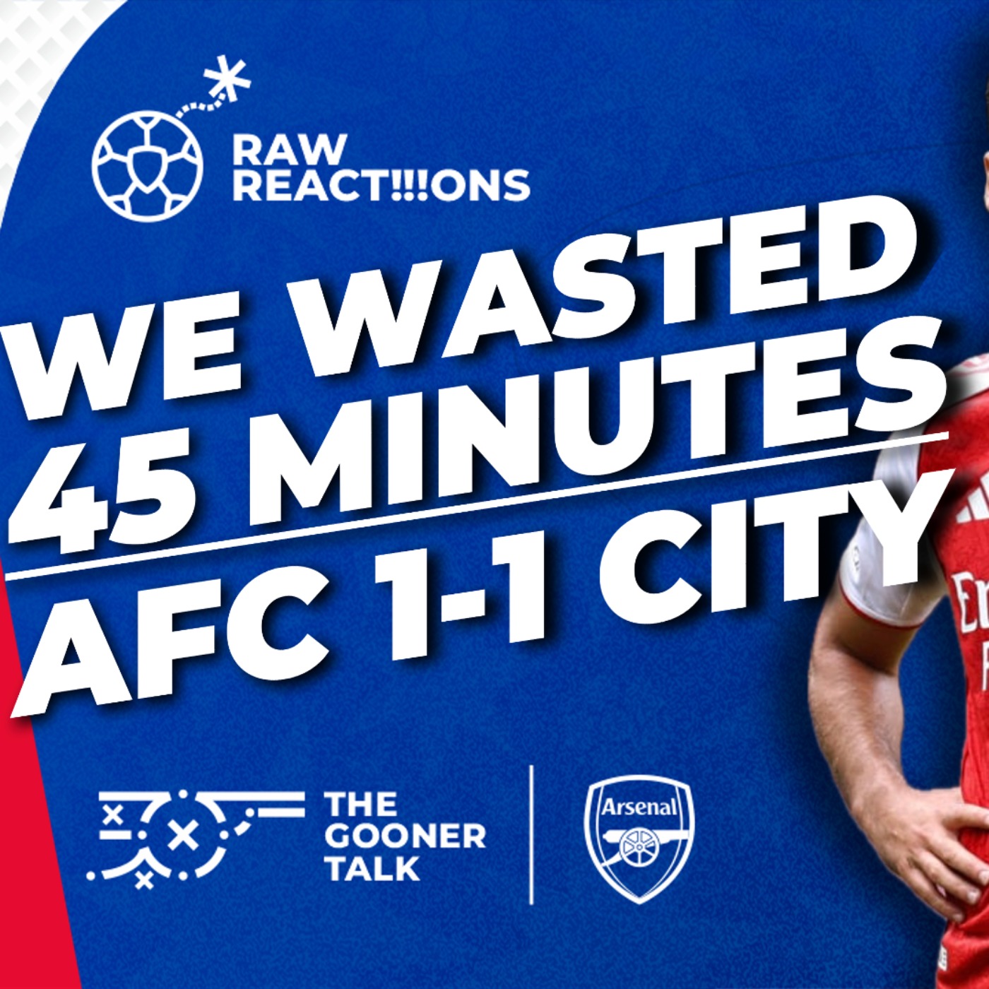 Arsenal 1-1 Man CIty Match Reaction Show - Arteta Selection Costly, Eze Impact, Martinelli Heroics