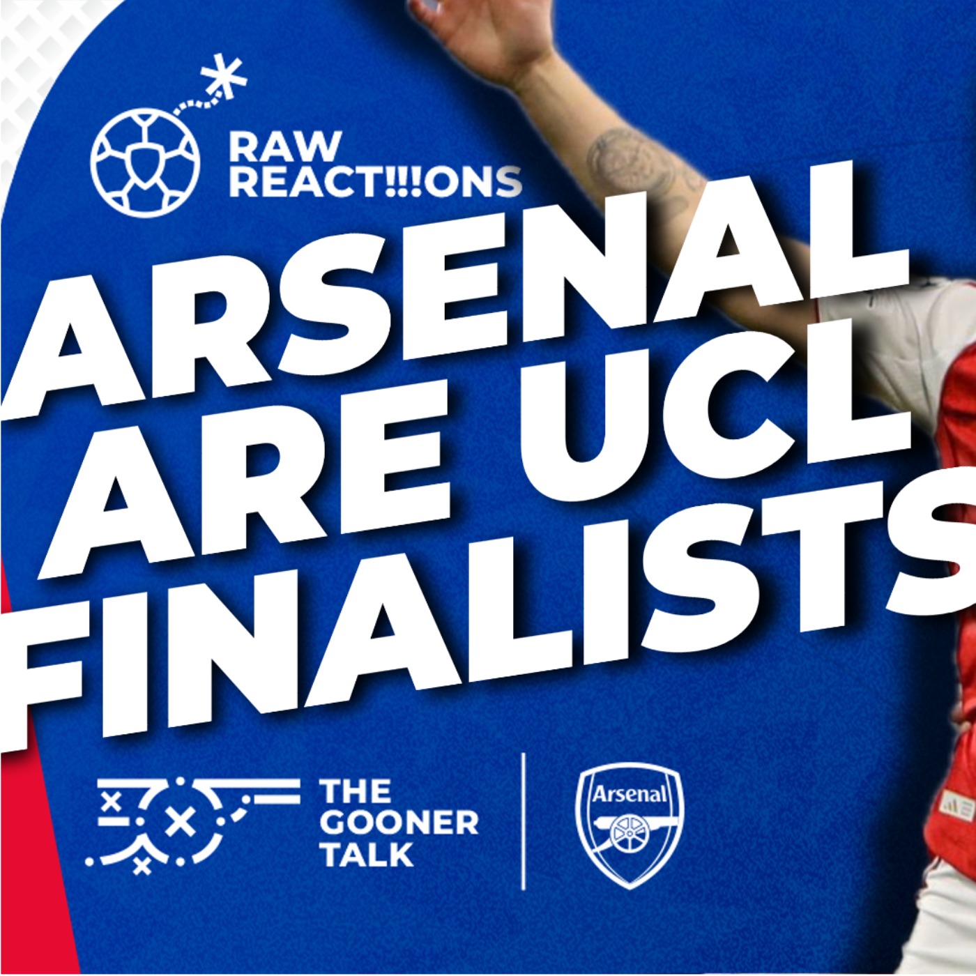 ARSENAL ARE CHAMPIONS LEAGUE FINALISTS! ❤️🤍 WE'RE GOING TO BUDAPEST! 🔥