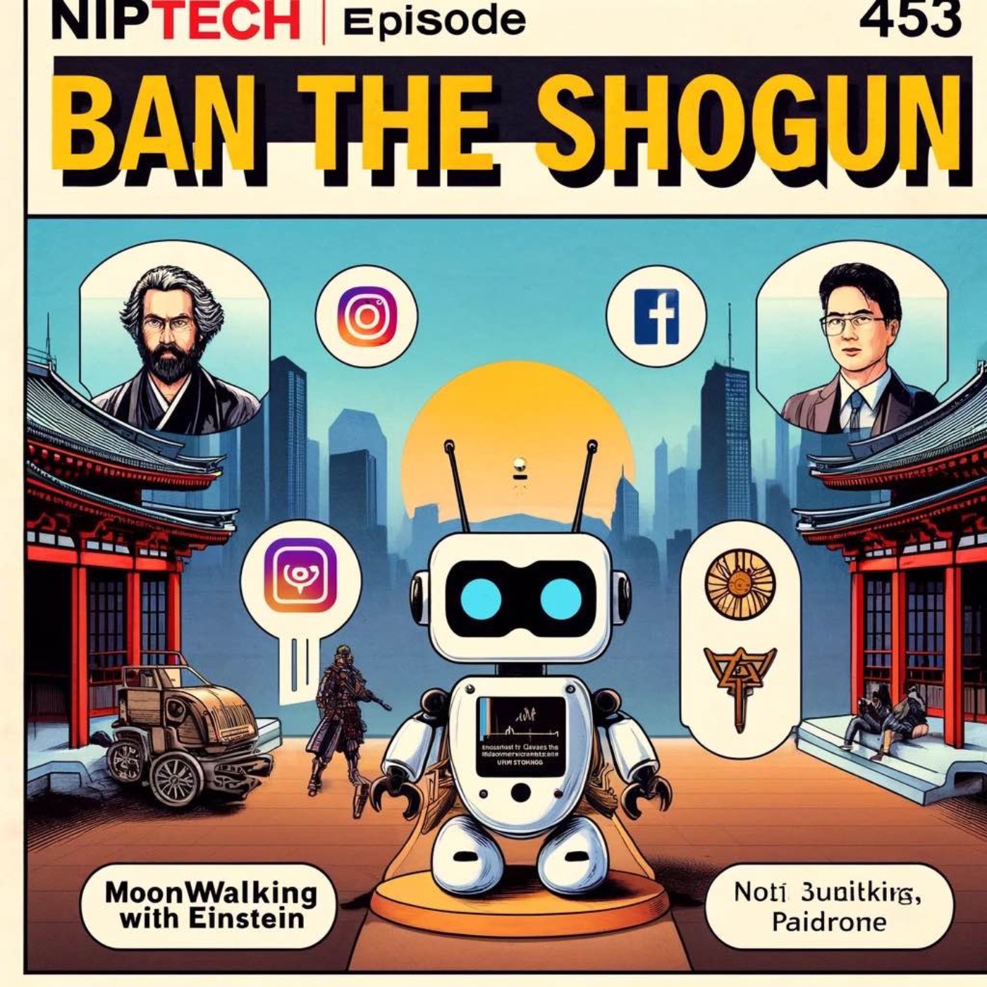 cover art for 453 - Ban the Shogun