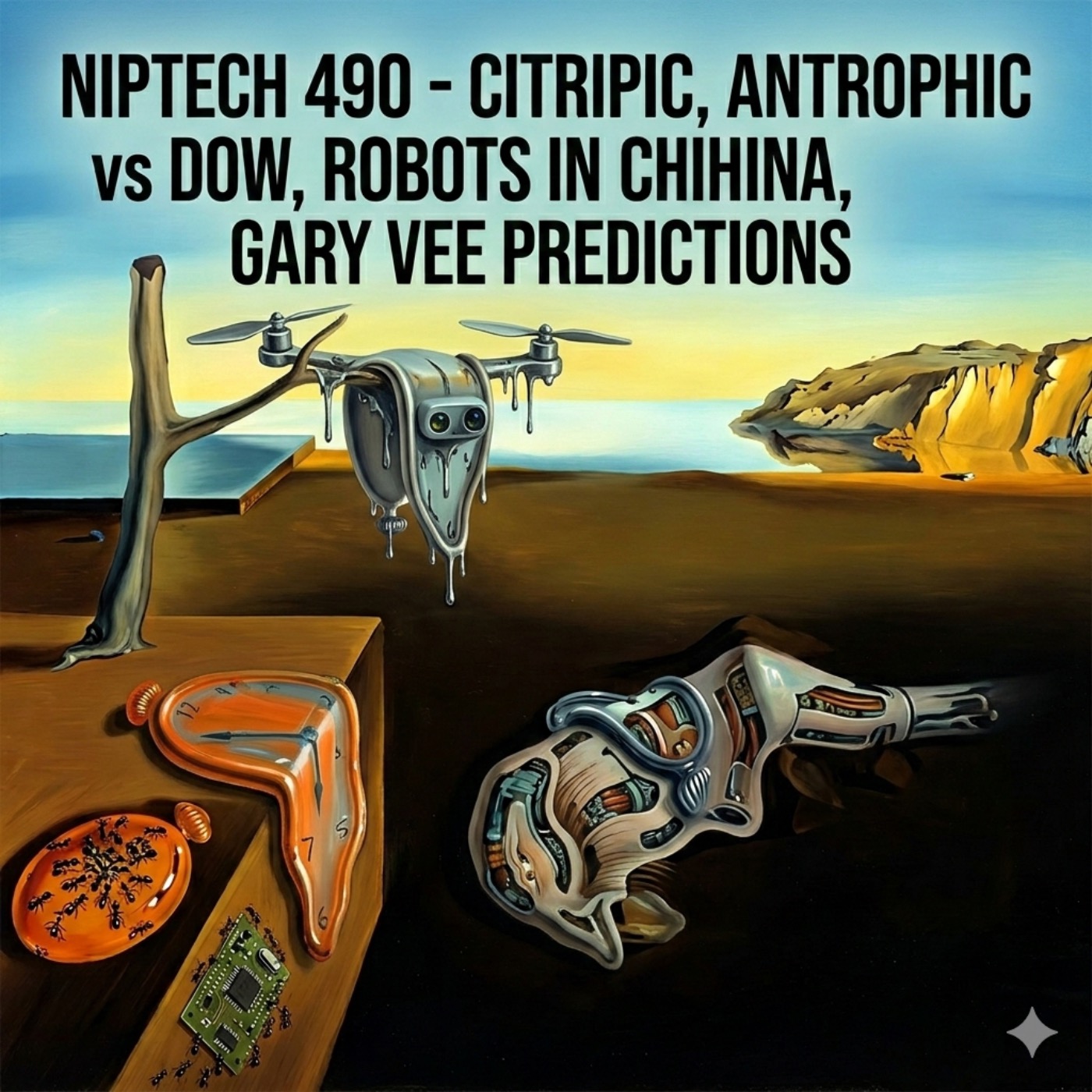 490 - Citripic, Antrophic vs DOW, Robots in China, Gary Vee Predictions