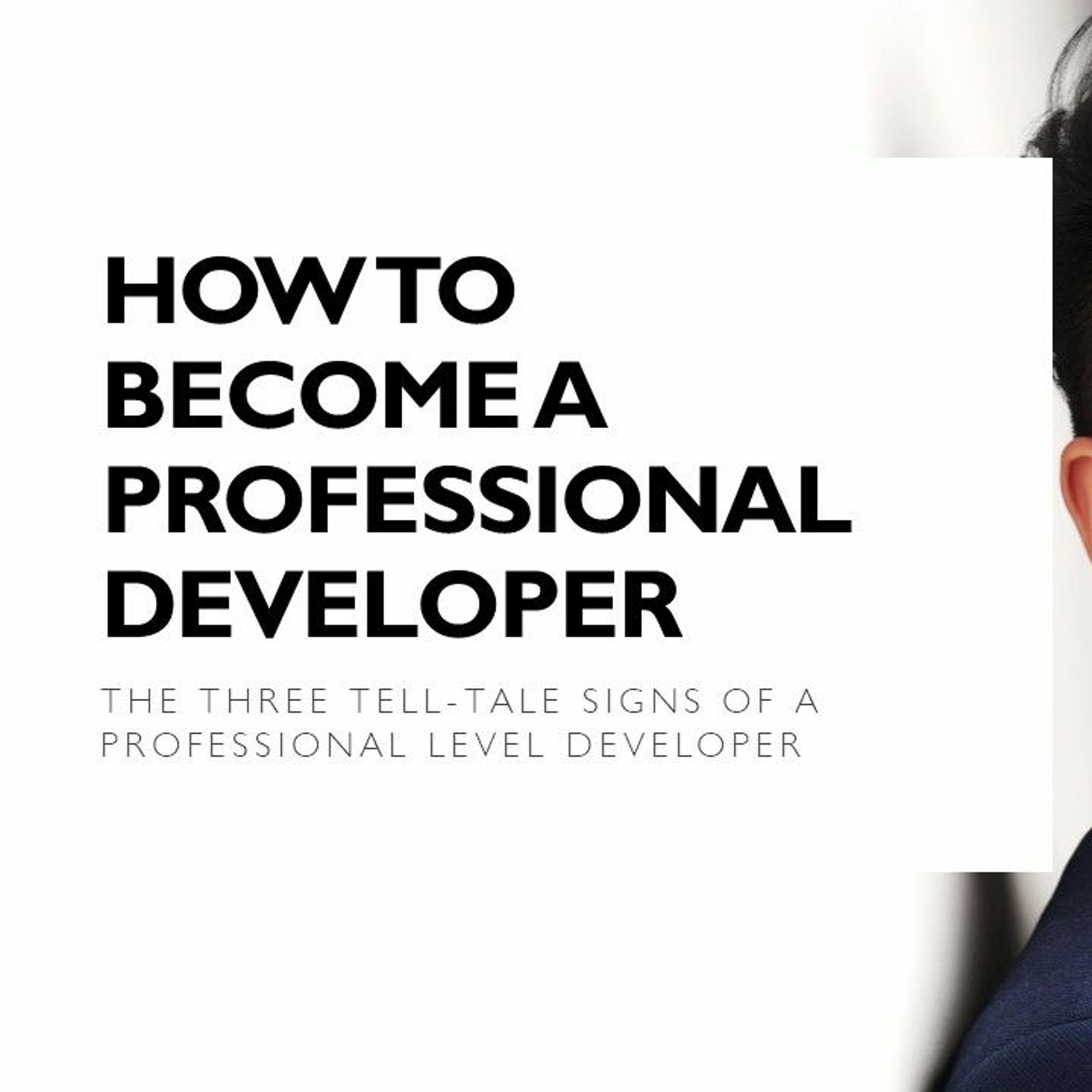 How to become a professional developer