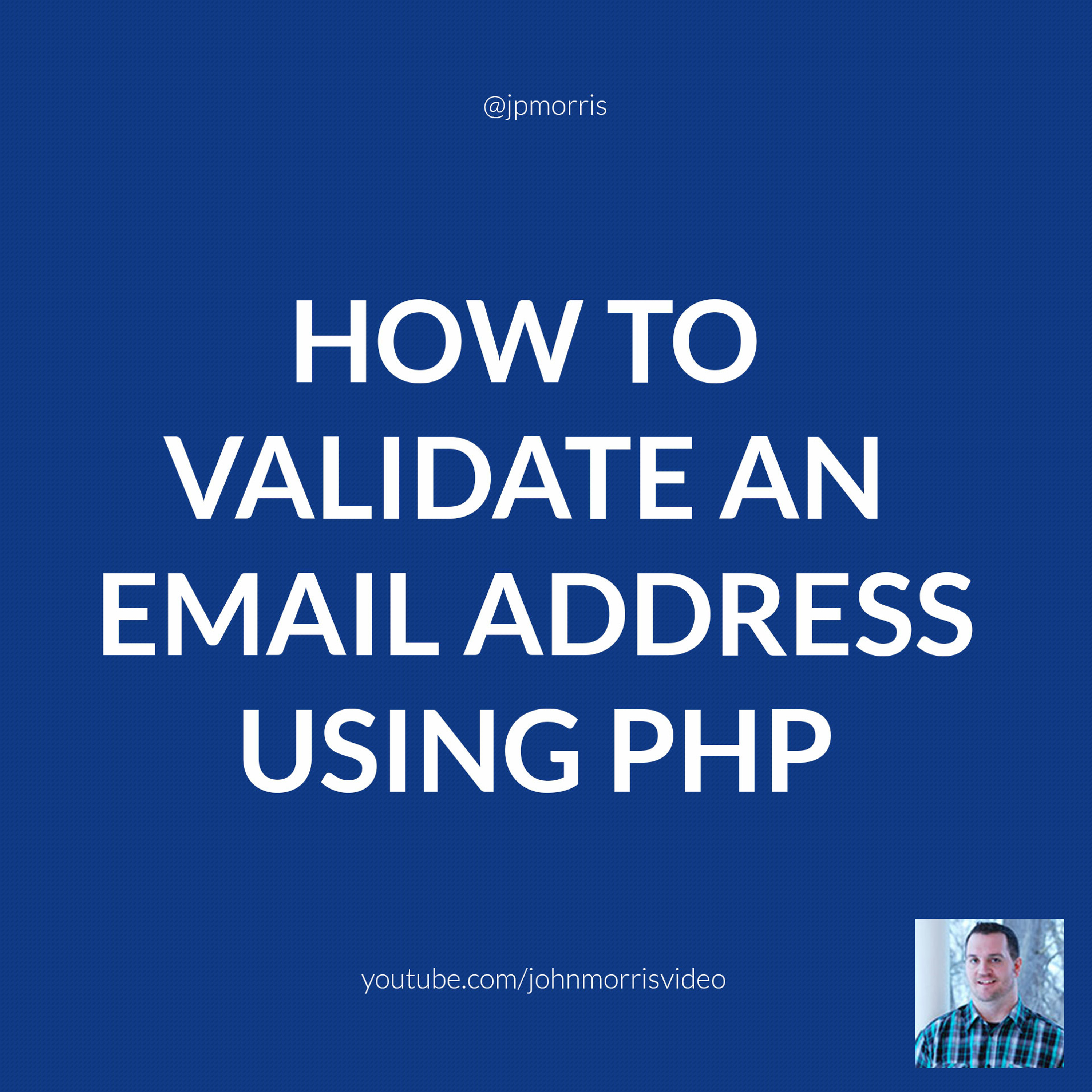 JMS050: How to Validate an Email Address (By Domain) Using PHP episode artwork