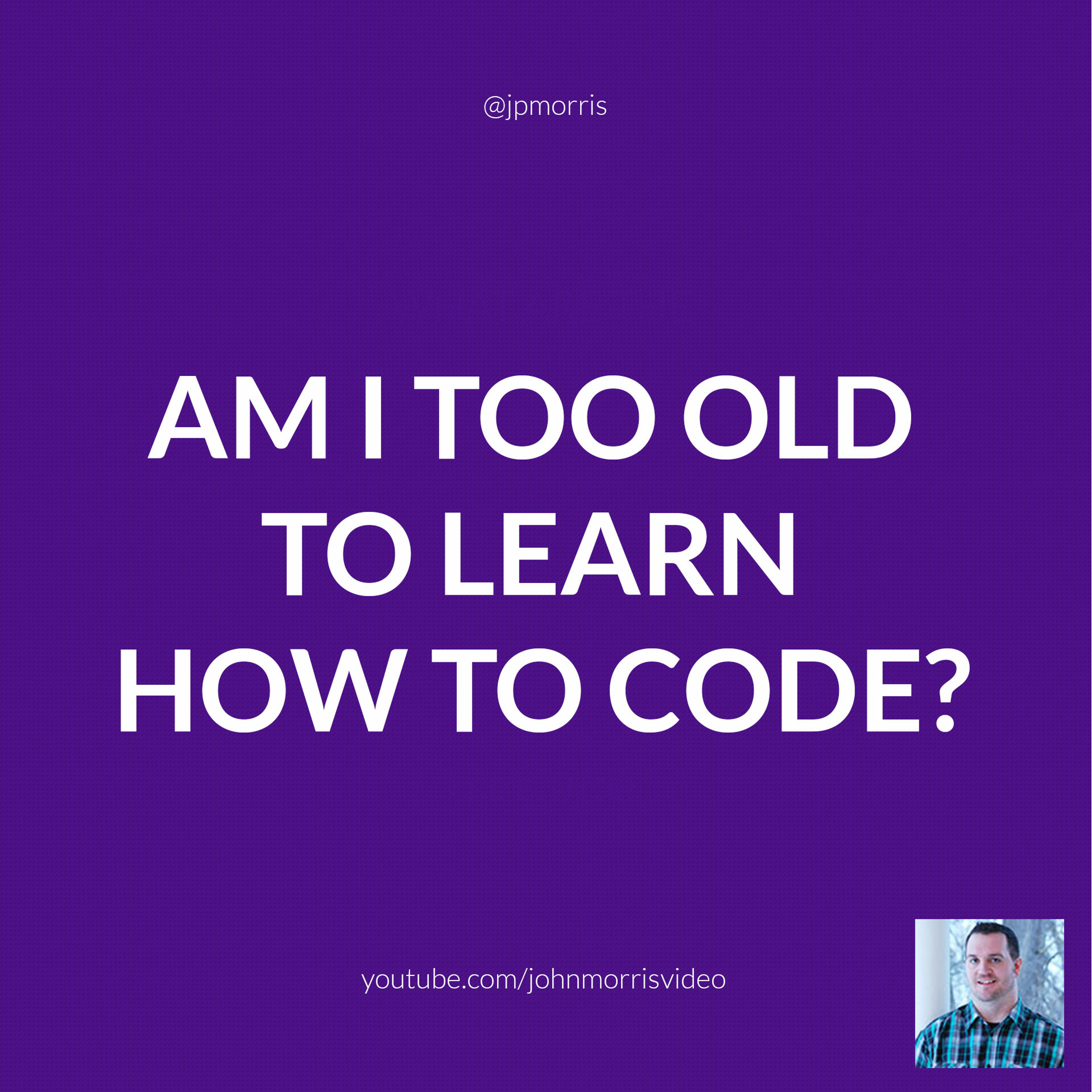 JMS044: Too Old to Become an Expert In Web Development? episode artwork