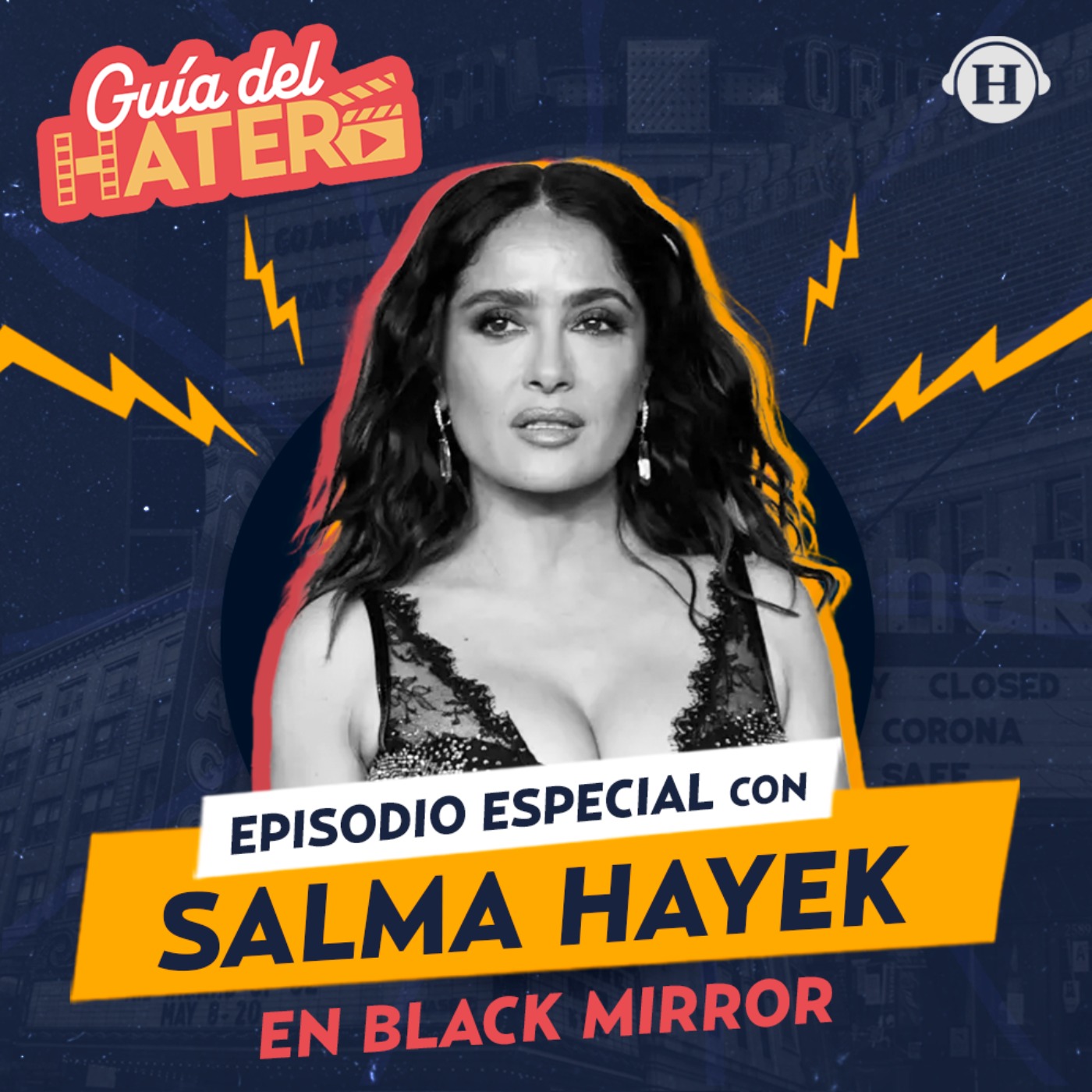 Salma Hayek: No pensé que me ofrecieran aparecer en Black Mirror episode artwork