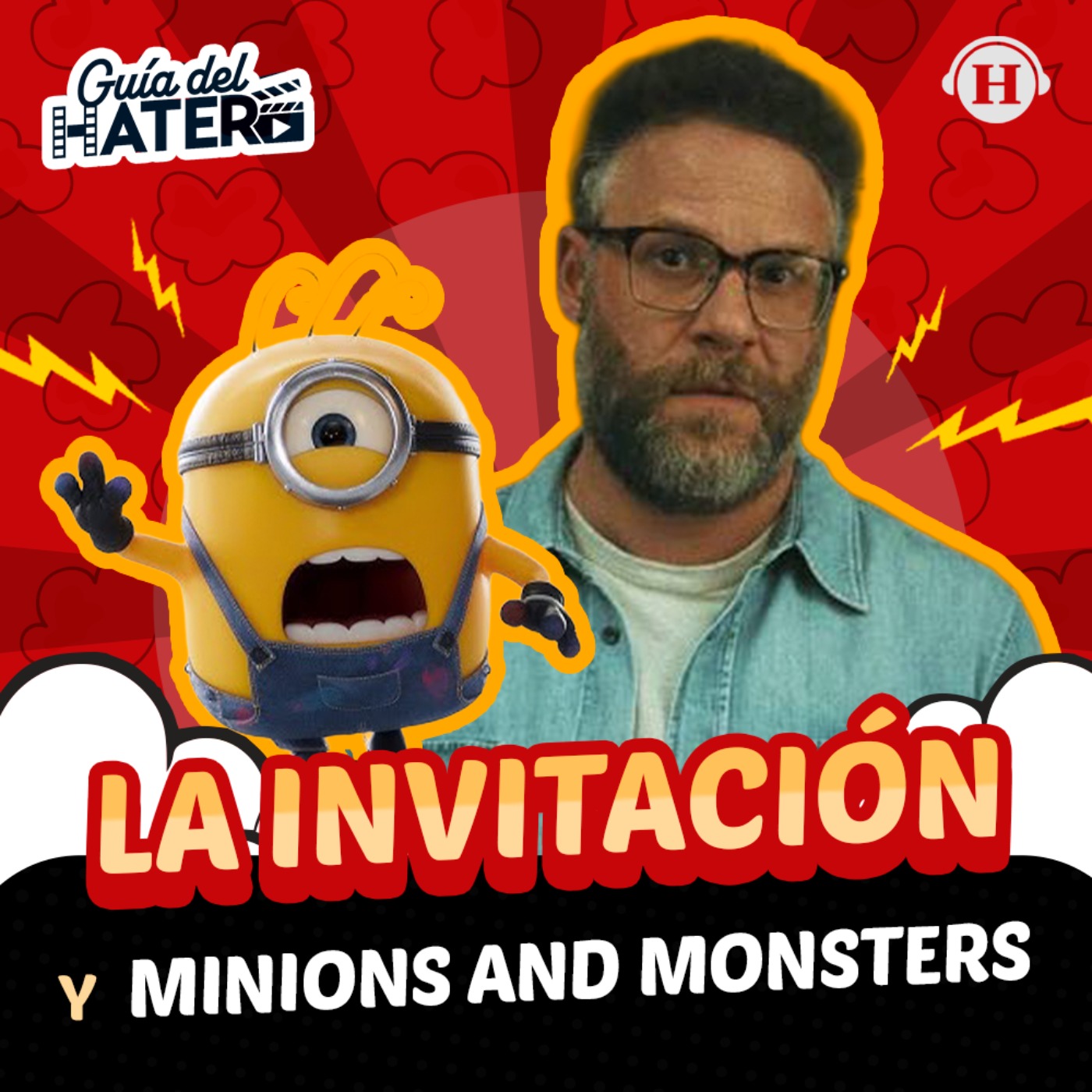 La invitación, Minions & monstruos y No tengo miedo episode artwork