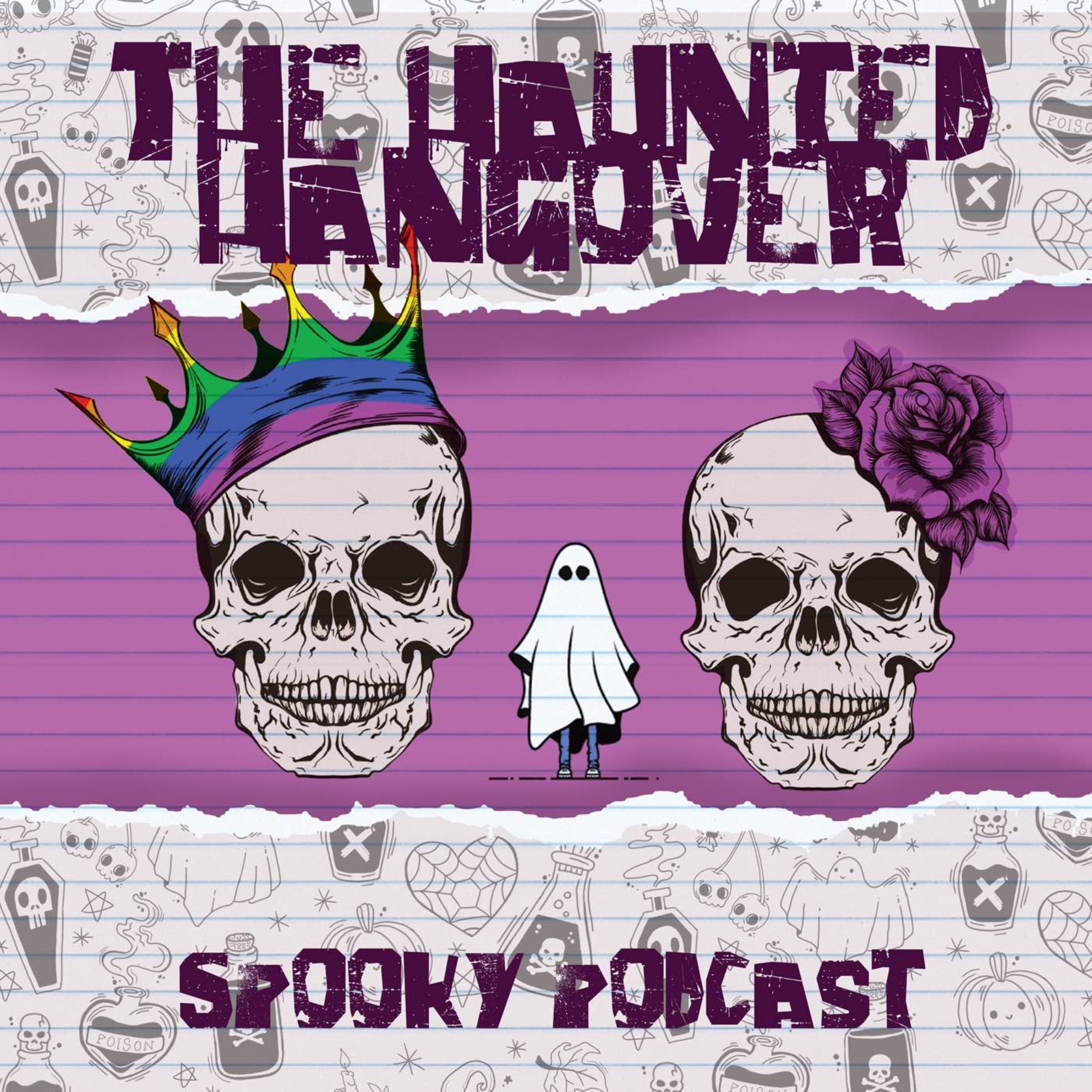 cover art for The haunted hangover podcast