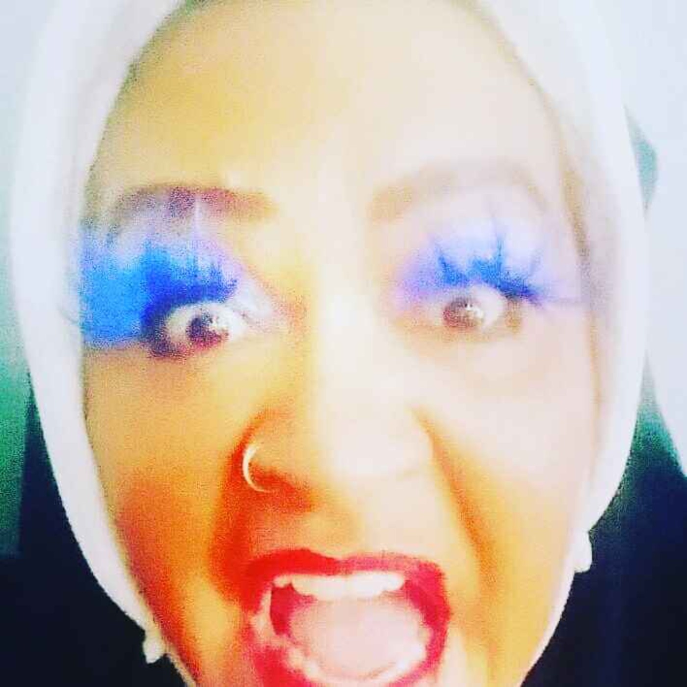 Meet Sister Glitternullius, a nun of the order of perpetual plastic.