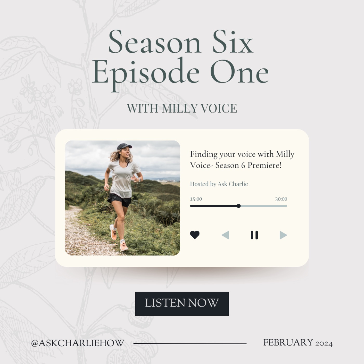 Finding your voice with Milly Voice - Season 6 Premiere!