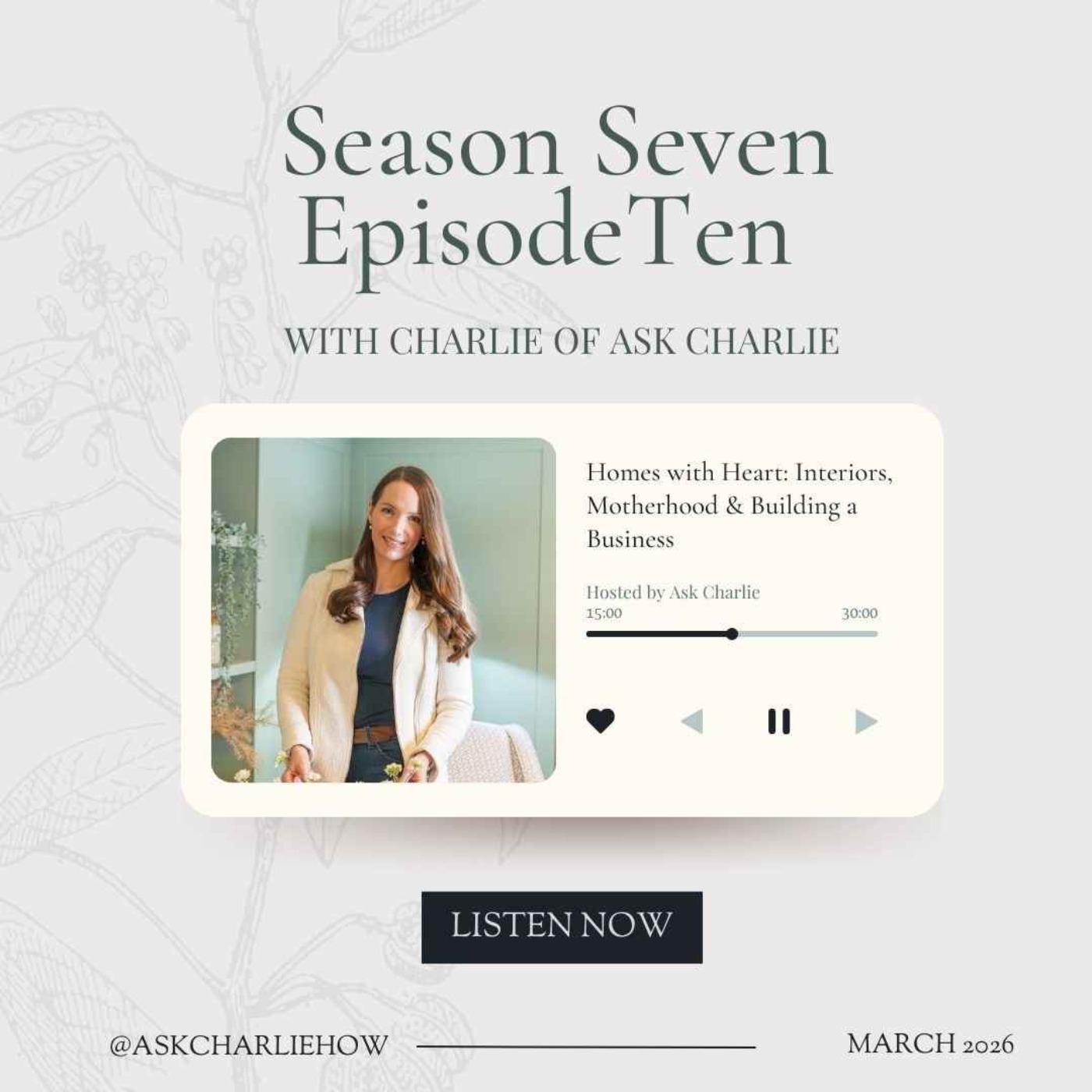 Busy House, Happy Home S7:10| Homes with Heart: Interiors, Motherhood & Building a Business