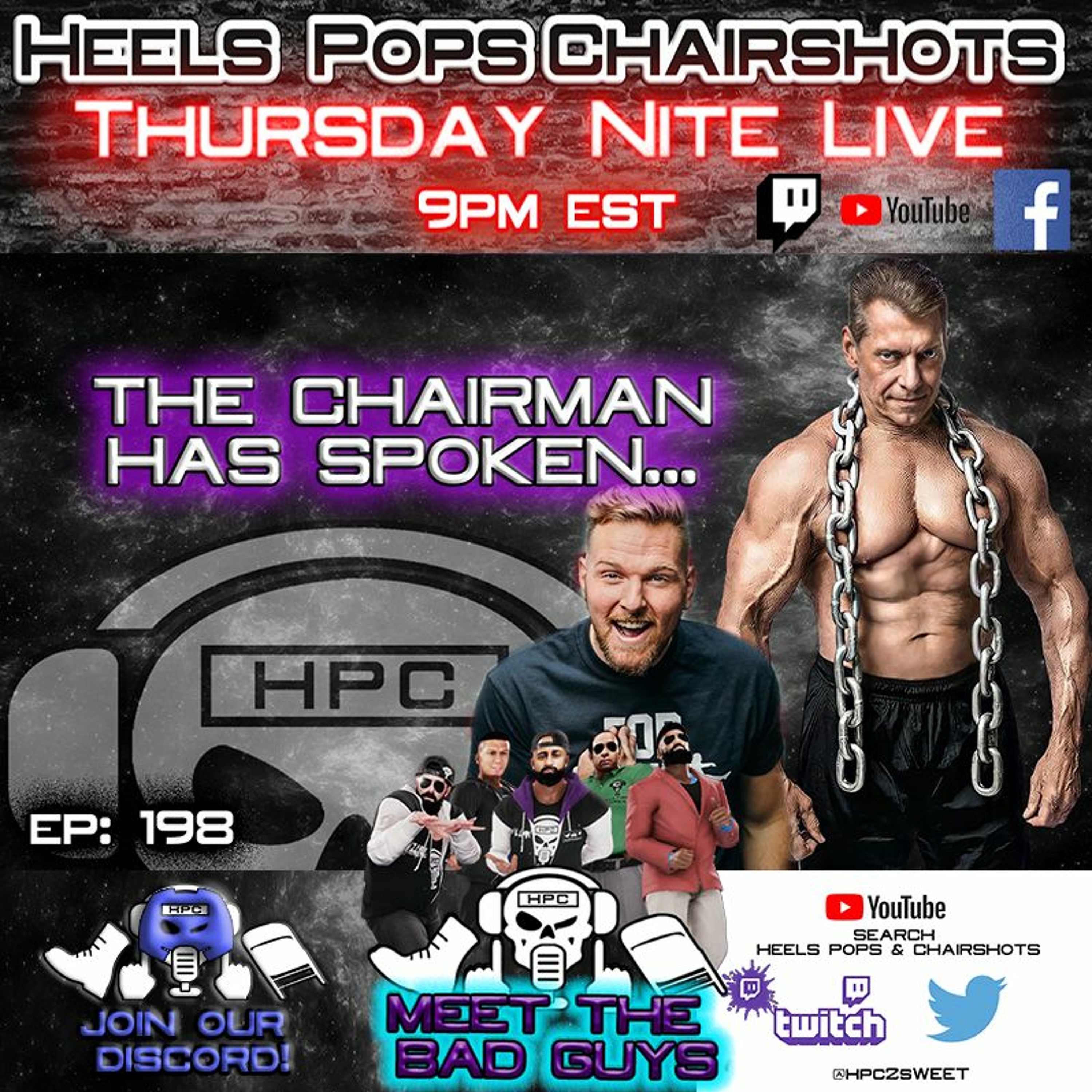 Heels Pops & Chairshots