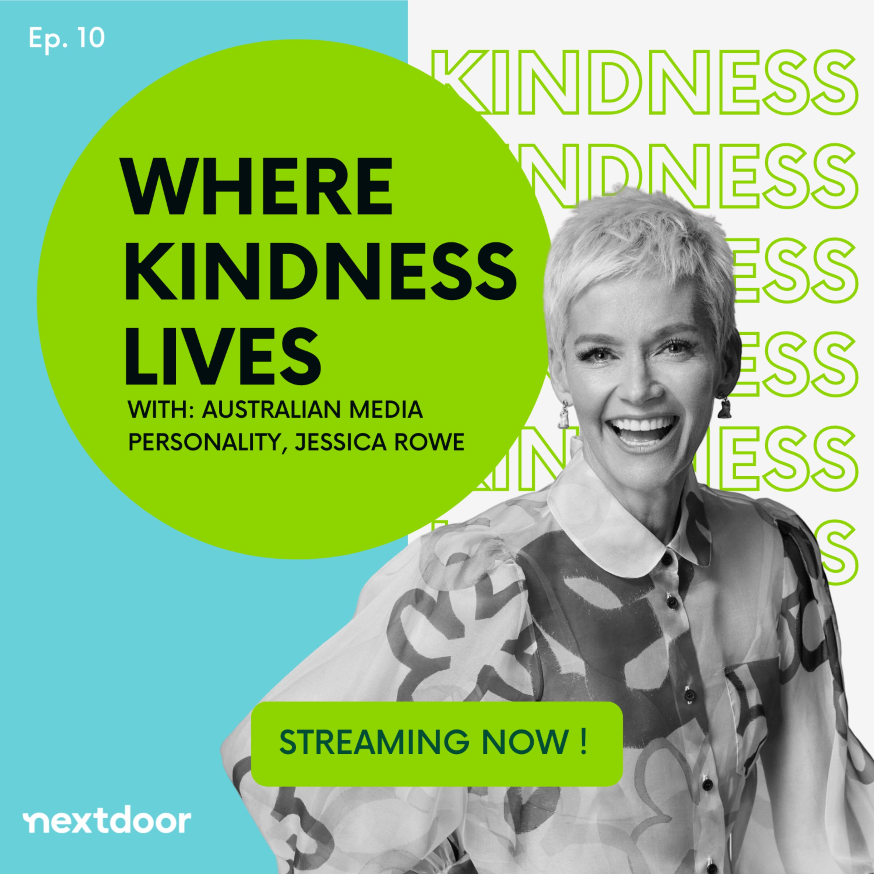 Where Kindness Lives talks to Australian Media Personality Jessica Rowe