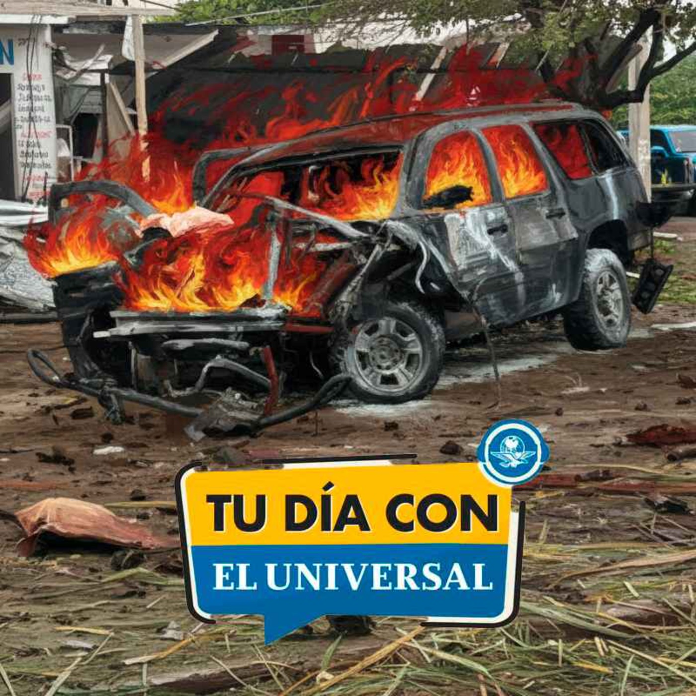 CRÓNICA EL DÍA DESPUÉS EN COAHUAYANA; Prevalece el miedo tras coche bomba episode artwork