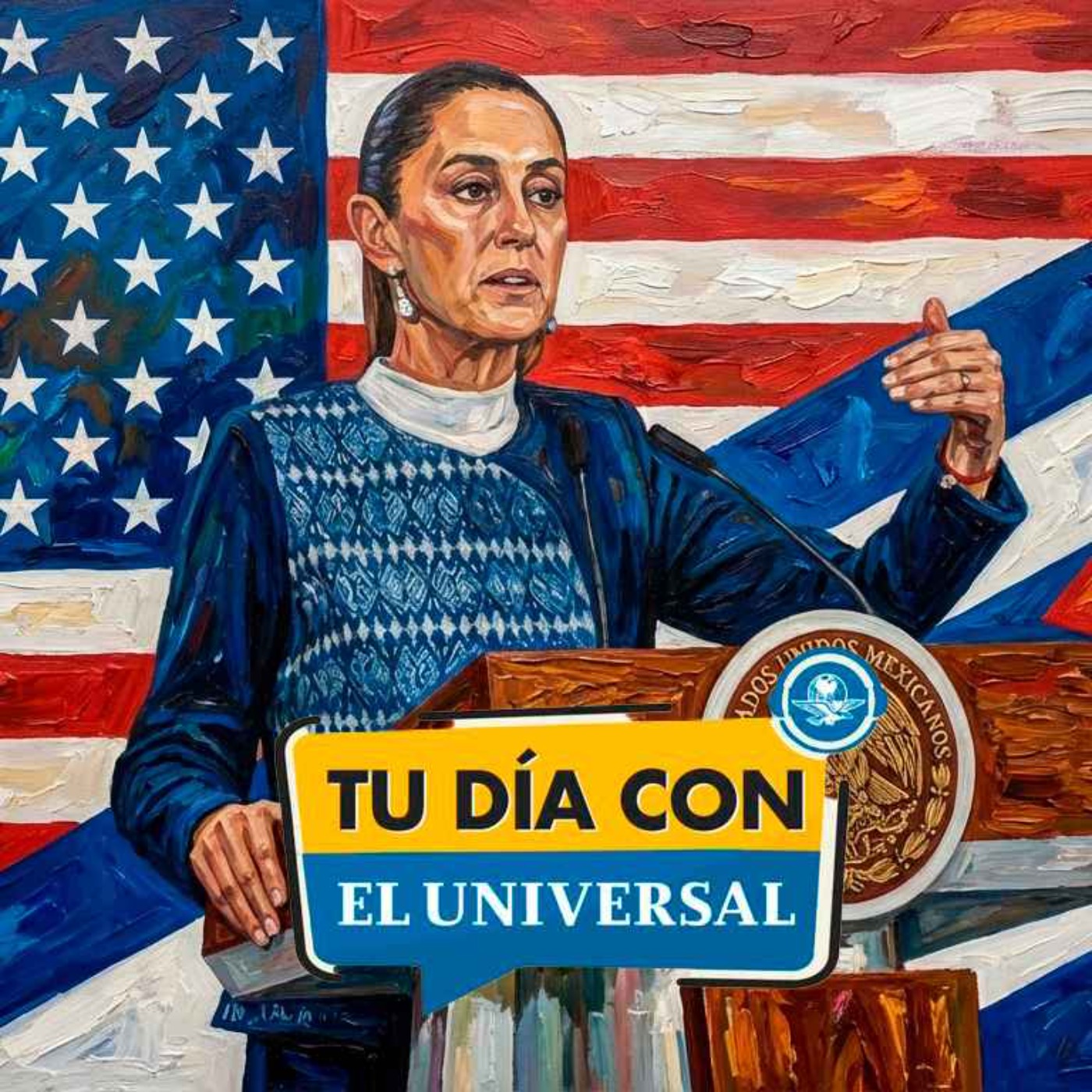 Sheinbaum advierte crisis humanitaria ante medidas de EU para evitar el envío de petróleo a Cuba episode artwork