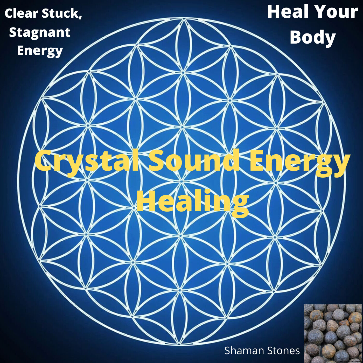 cover art for Powerful Crystal Sound Healing Session (Clear Stagant, Stuck Energy Fast!)