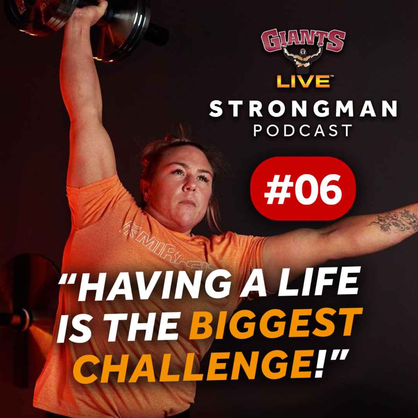 cover art for "A life outside of Strongman is the biggest challenge!" - Donna Moore