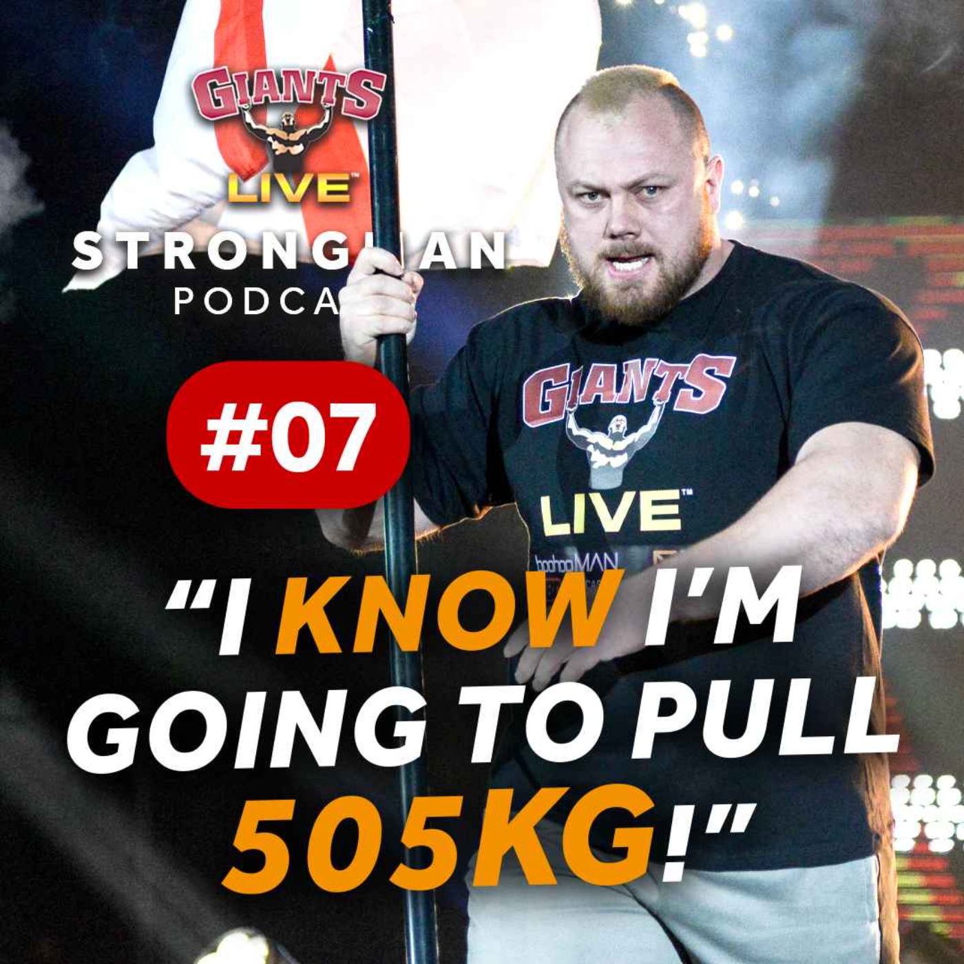 cover art for "I KNOW I'm going to pull 505kg" - Adam Bishop
