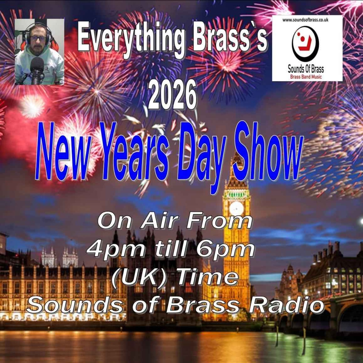 Radio show Everything Brass with Peter 1st January