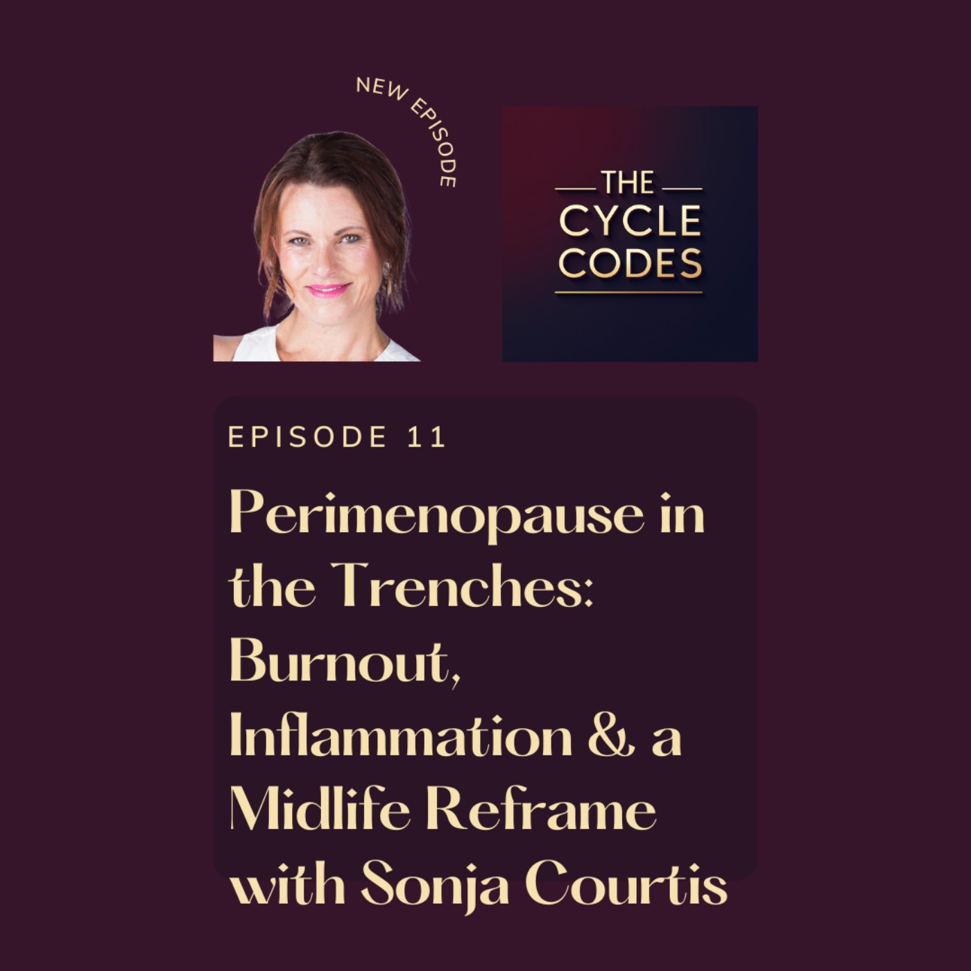 Perimenopause in the Trenches: Burnout, Inflammation & a Midlife Reframe with Sonja Courtis