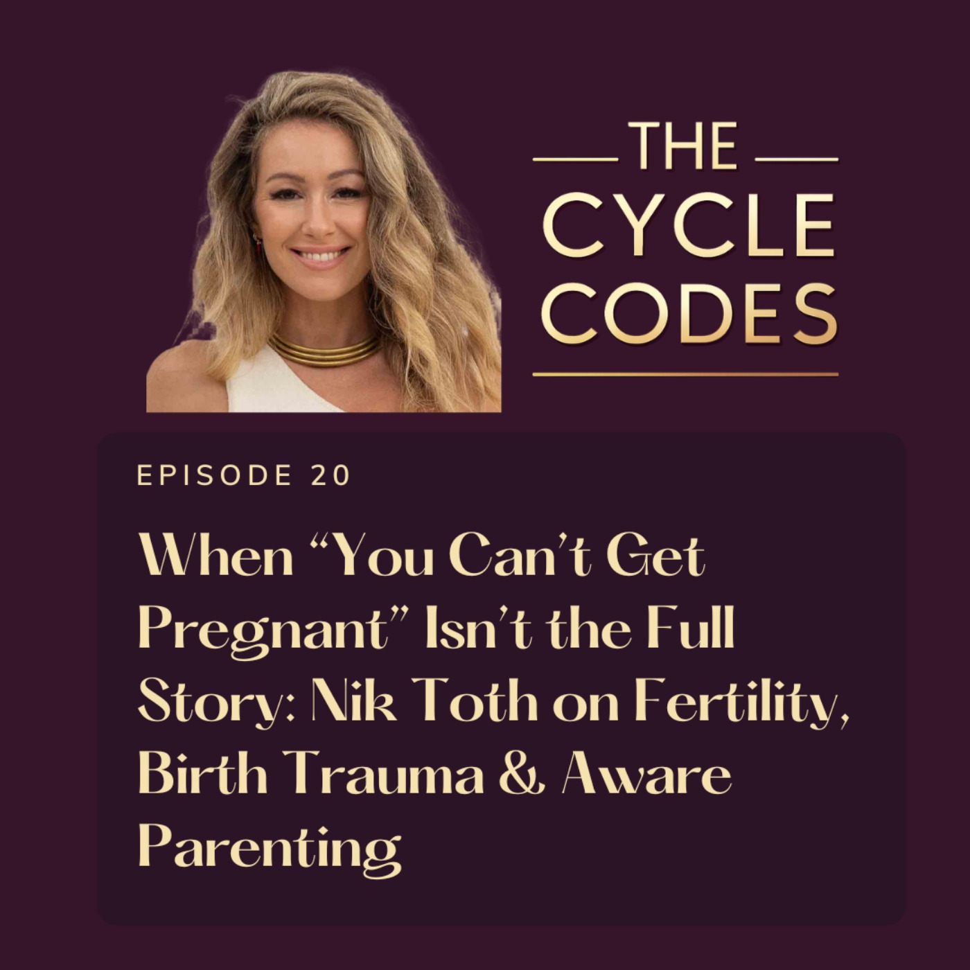 The Cycle Codes (The PMDD Podcast)