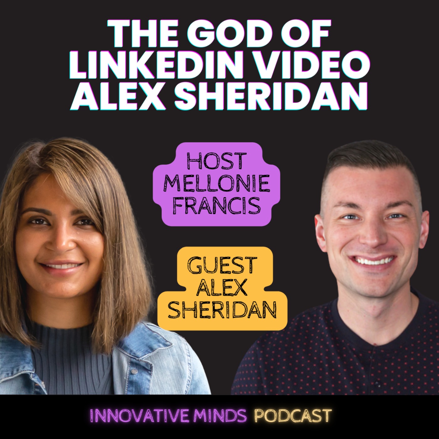 cover art for The God Of LinkedIn Video with Alex Sheridan 