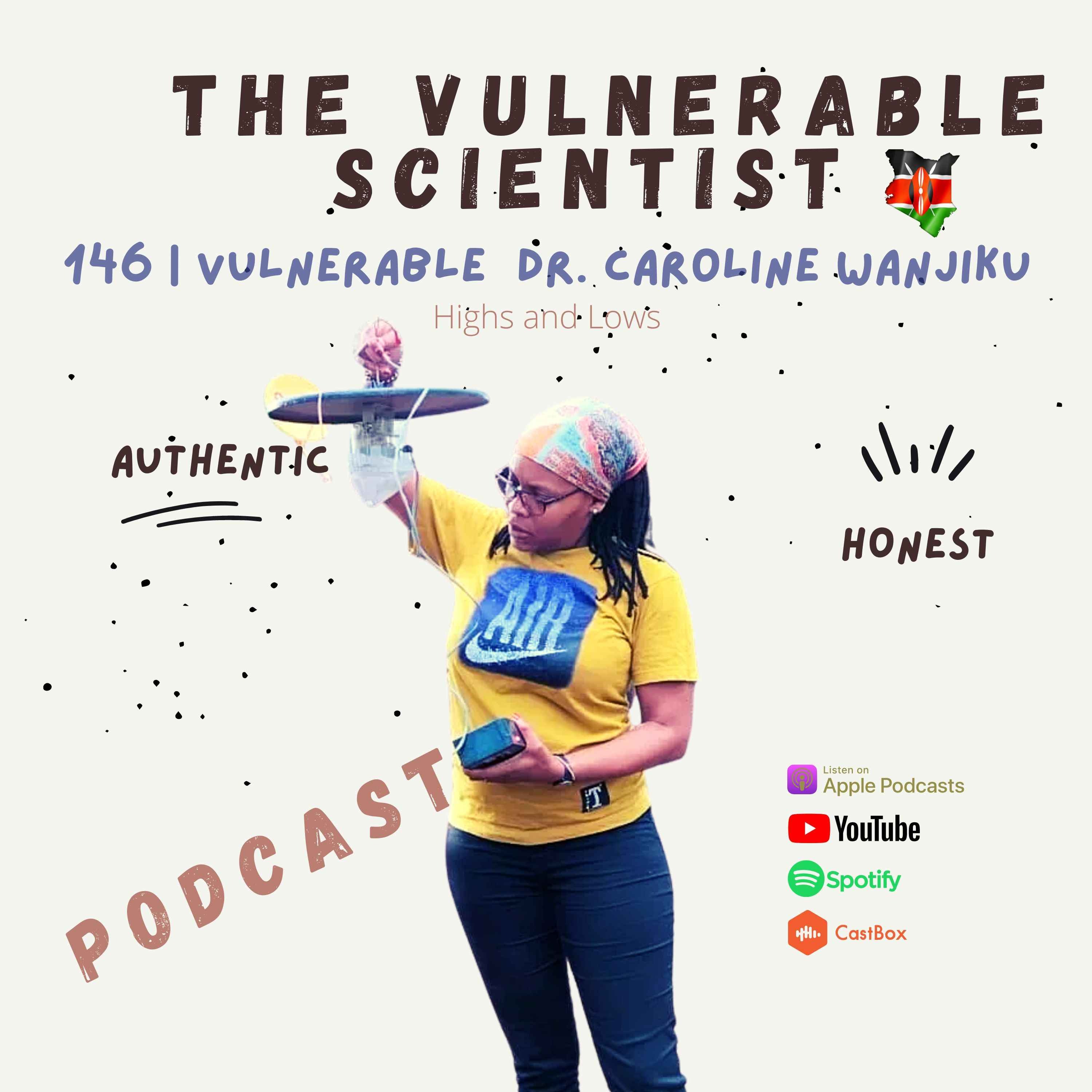 cover art for 146 | Vulnerable Dr. Caroline Wanjiku | Highs and Lows