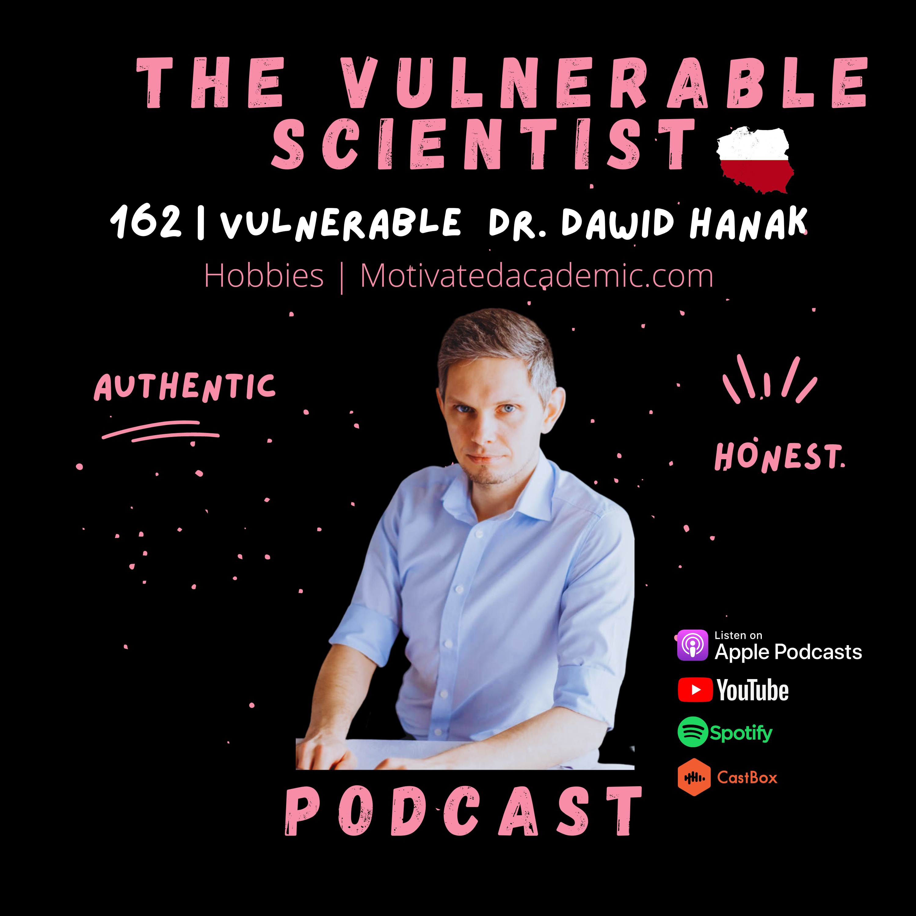 cover art for 162 | Vulnerable Dawid Hanak Part 5 | Hobbies | Motivatedacademic.com