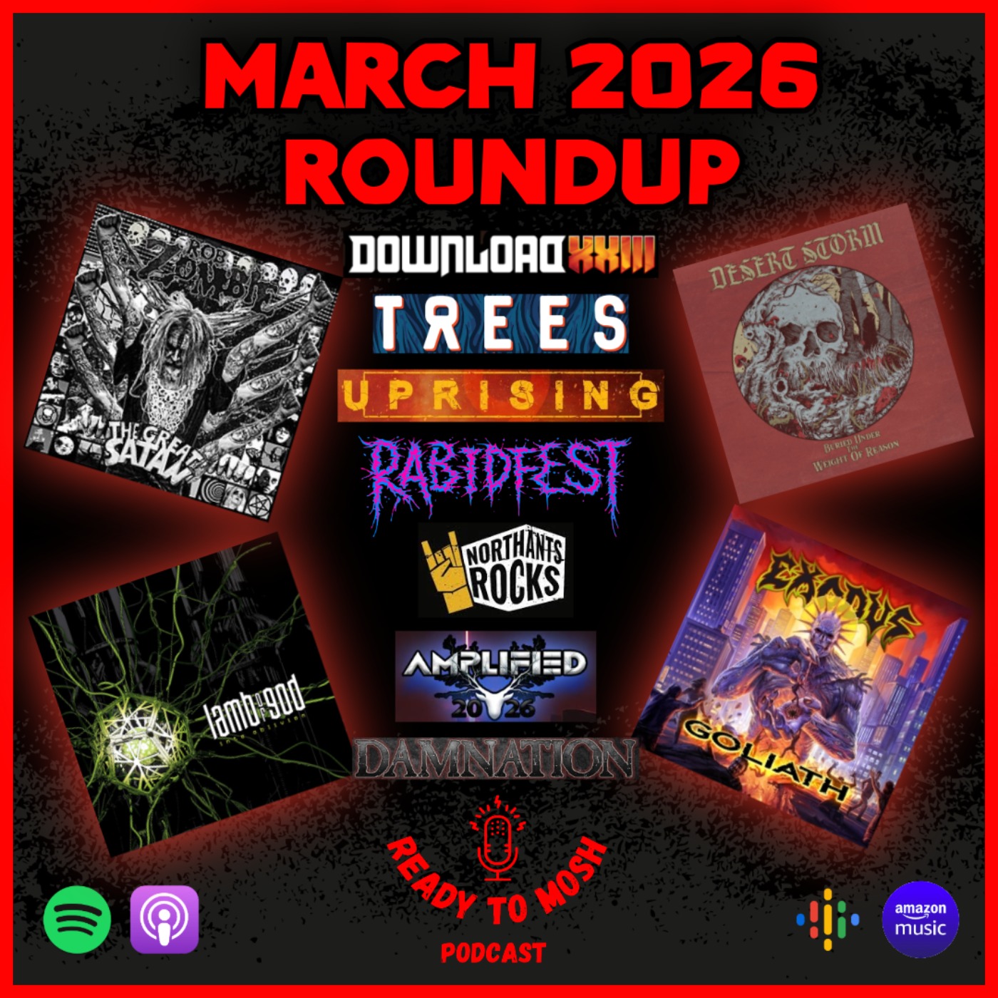 March 2026 Roundup episode artwork