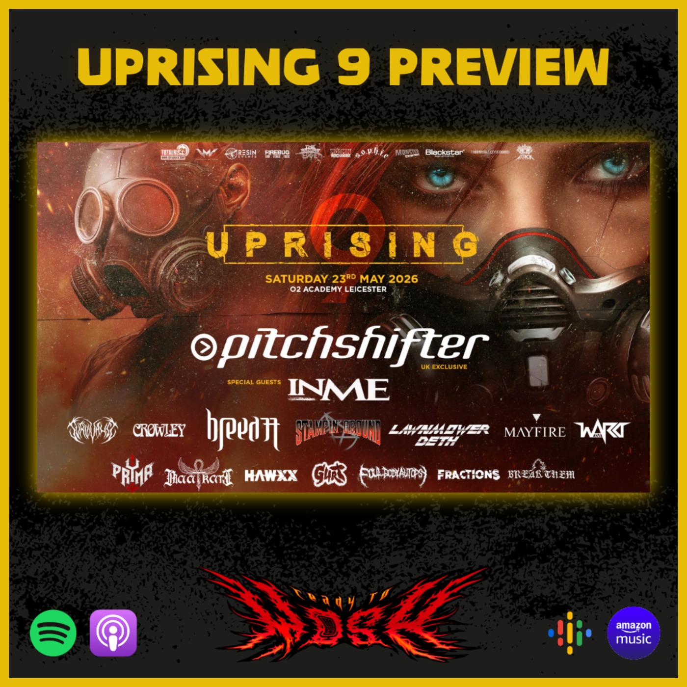 Uprising IX Festival Preview episode artwork
