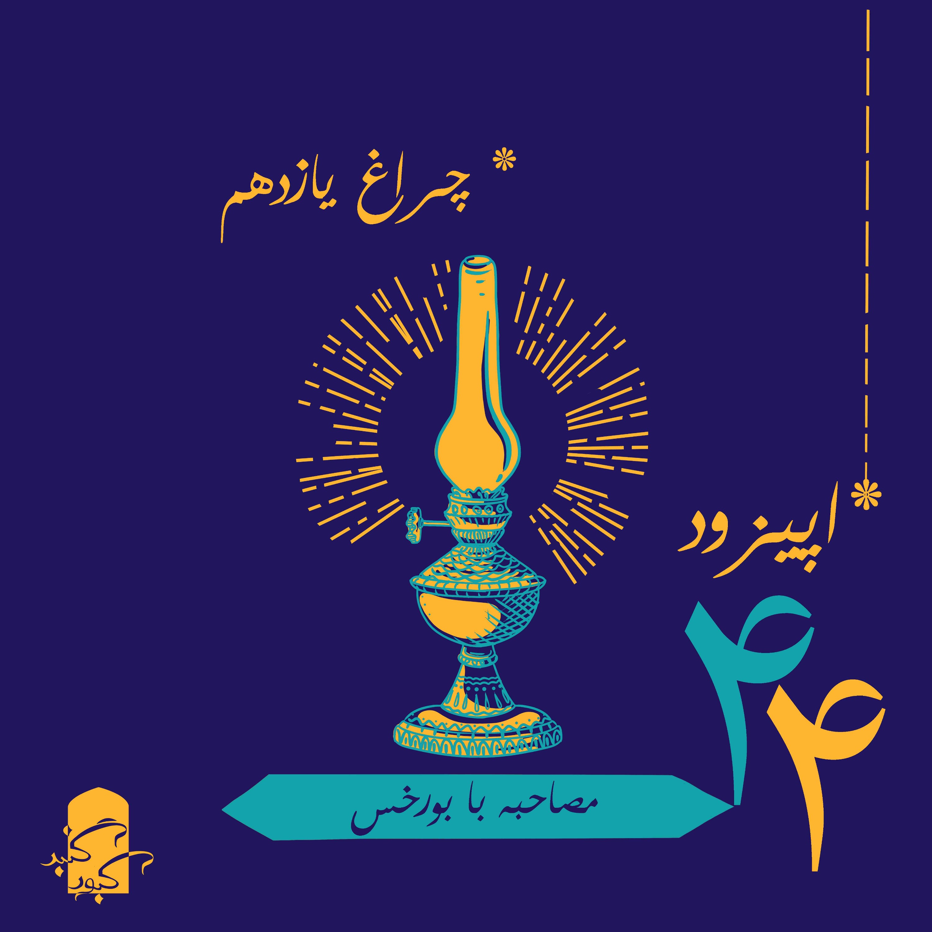 چراغ ۱۱ گنبدکبود:‌ مصاحبه با بورخس
