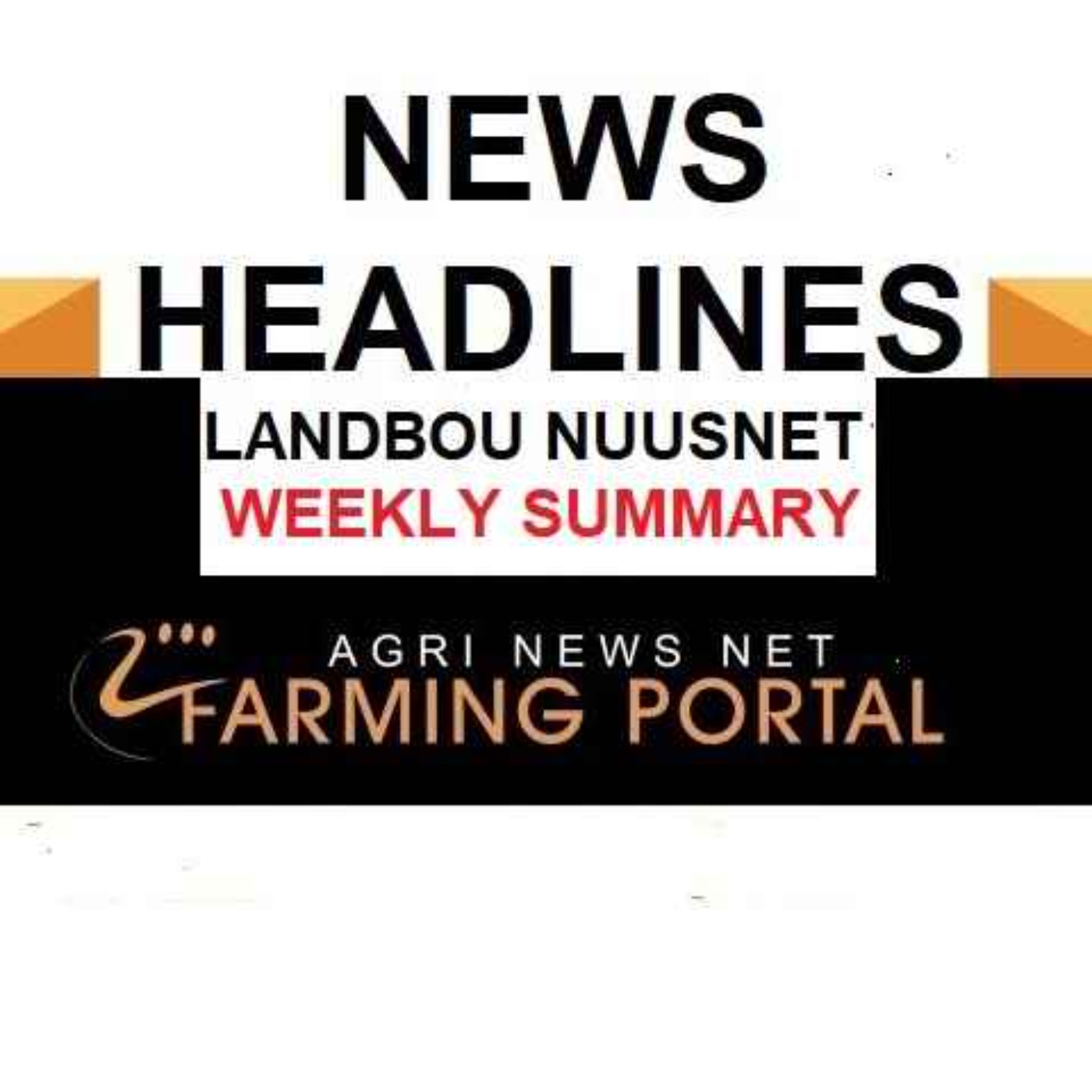 AGRI NEWS RUSH  - News Headlines  of the Week  17/08/2024