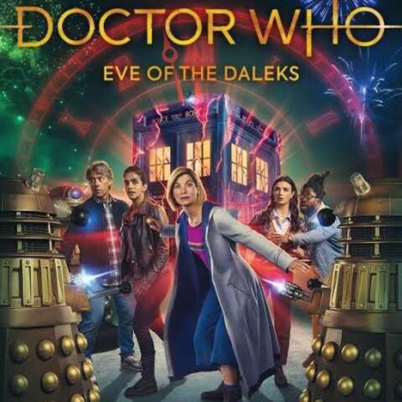 cover art for Fireworks eve of the daleks