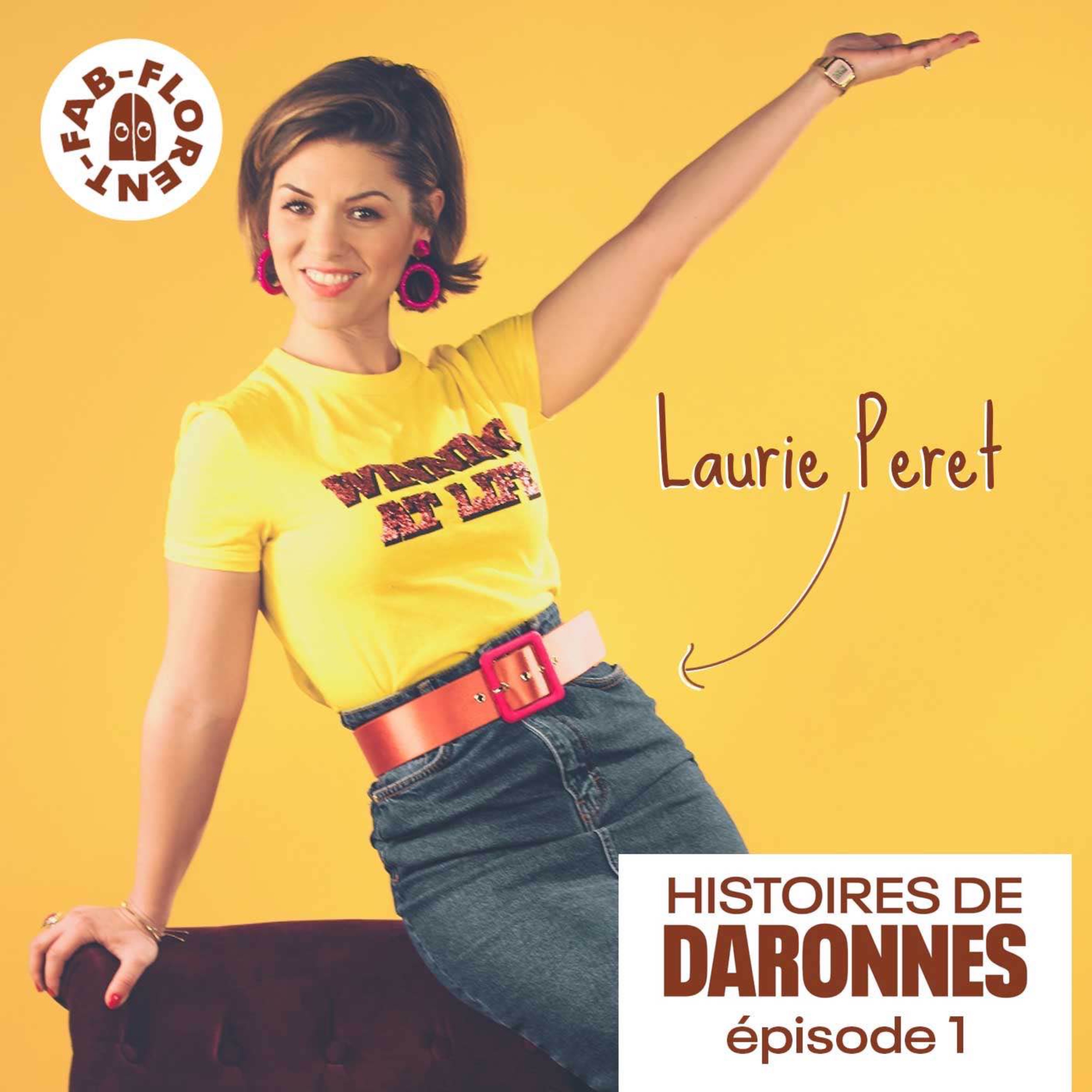 Laurie Peret, faire des blagues sur la maternité pour l'embrasser
