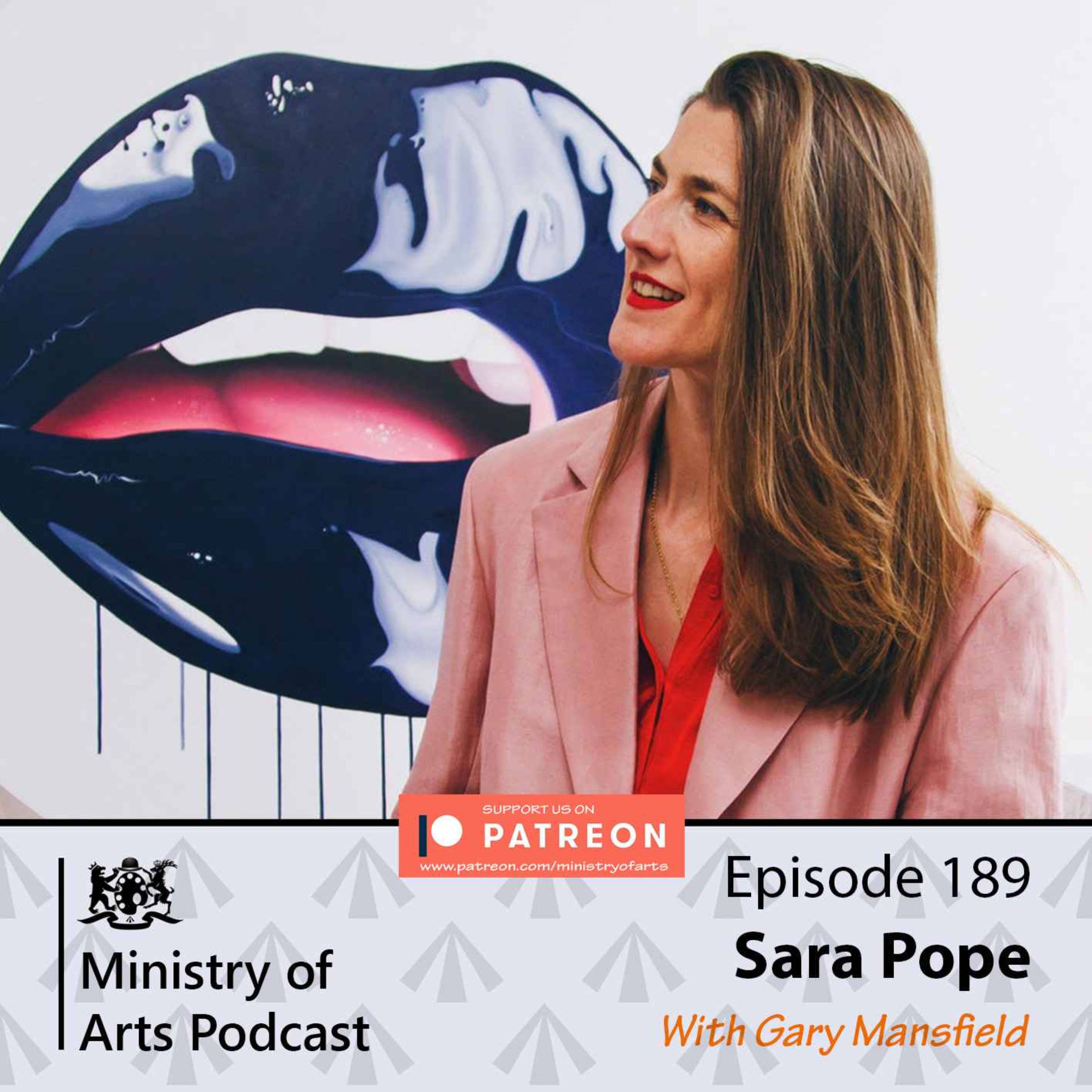 cover art for Ep.189 Sara Pope - Ministry of Arts Podcast   